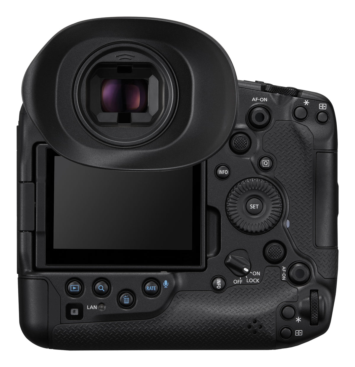 Canon ER-iE Augenmuschel gross – für EOS R1 – Schwarz