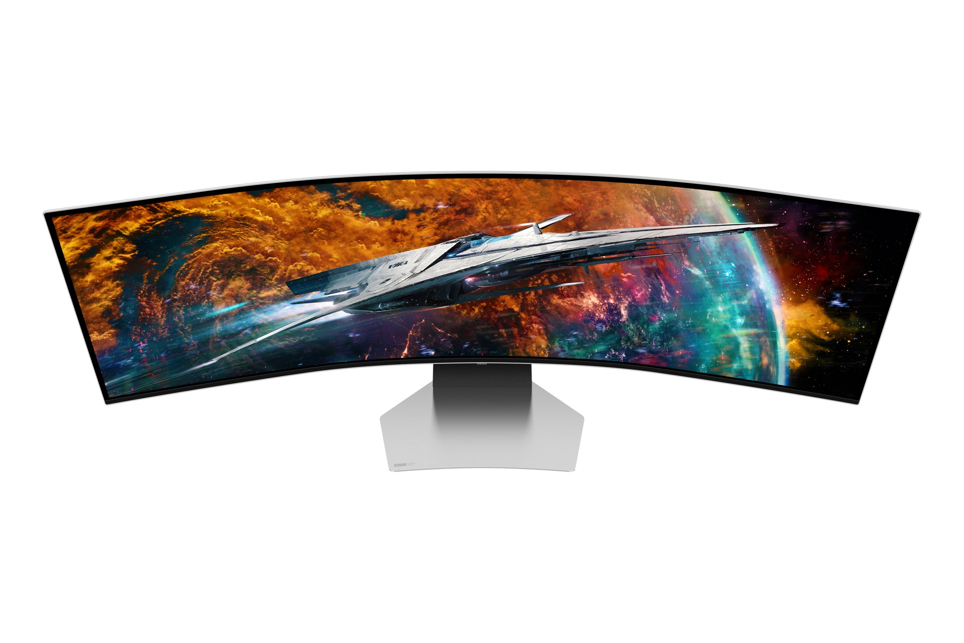 Samsung Odyssey G95SC – 49" Curved, 5120 × 1440 (DQHD), OLED, 240 Hz, DisplayHDR 400