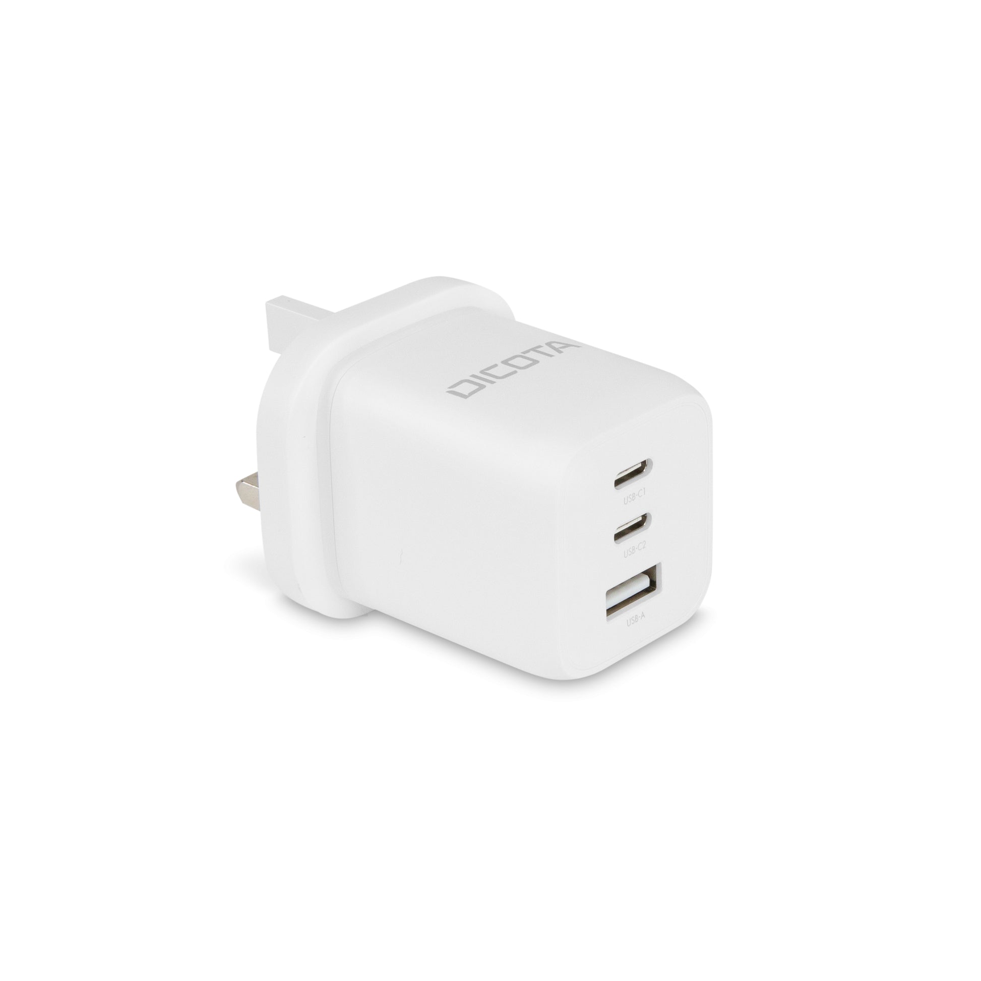DICOTA Netzteil (UK) – 65 W, GaN, 3 Ports