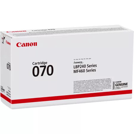 Canon Toner 070 – schwarz, 3000 Seiten – für Mono-Laserdrucker/Multifunktionsgeräte
