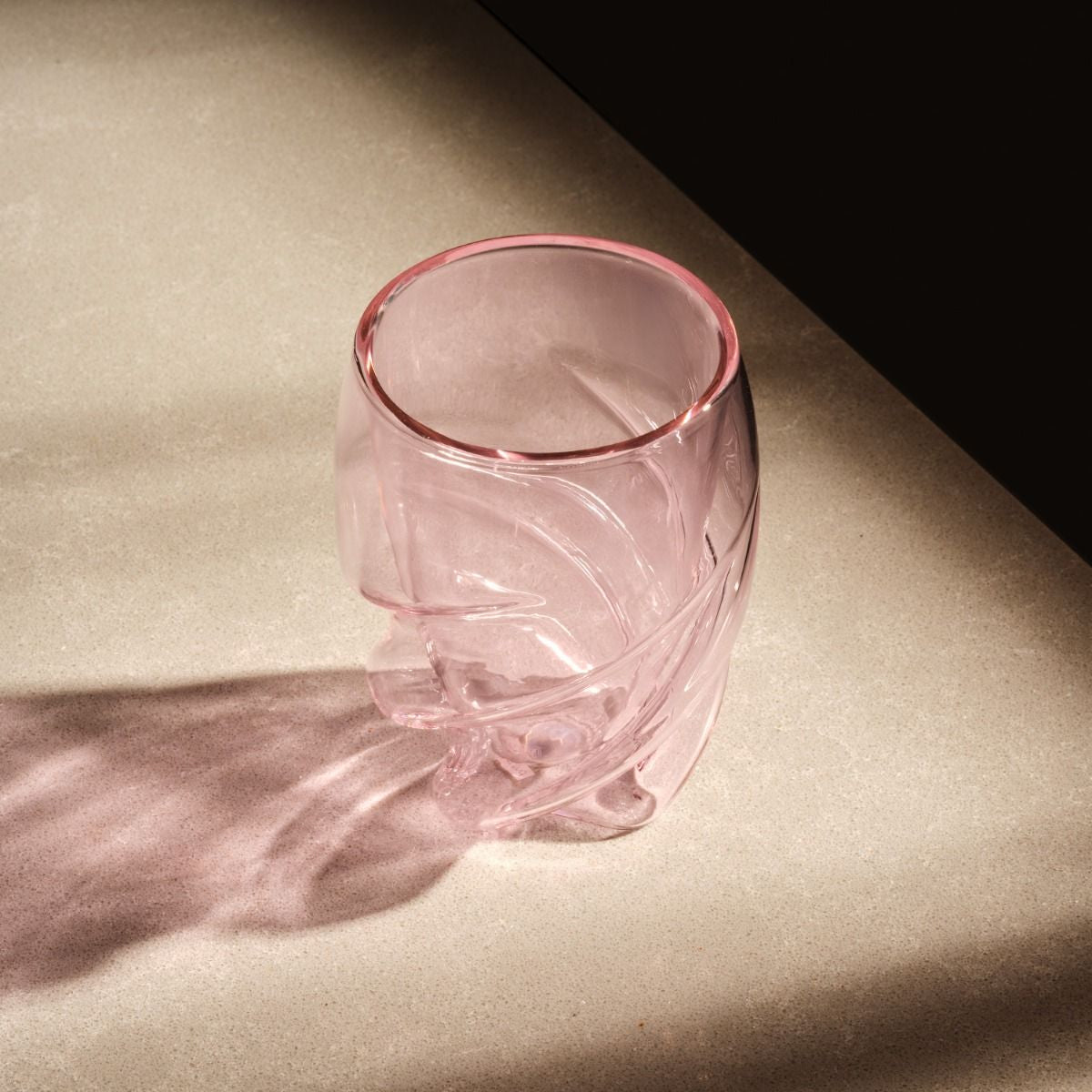 Bodum PAVINA Doppelwandglas – 0,27 l, Borosilikatglas, Pink, 2 Stück
