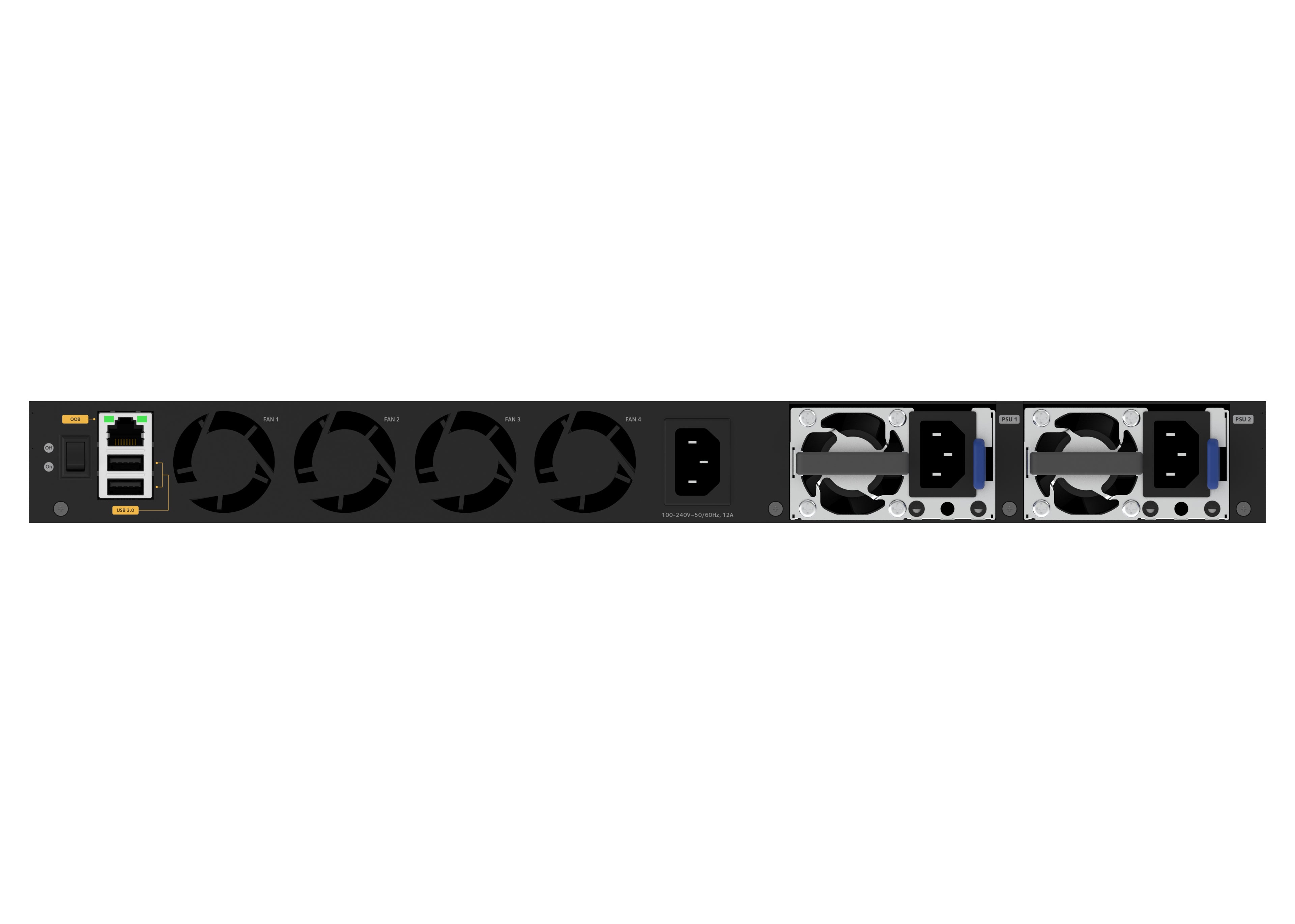 NETGEAR M4350-48G4XF – Managed Switch – 48×GbE, 4×SFP+, L3, PoE+ 1440 W, 1U