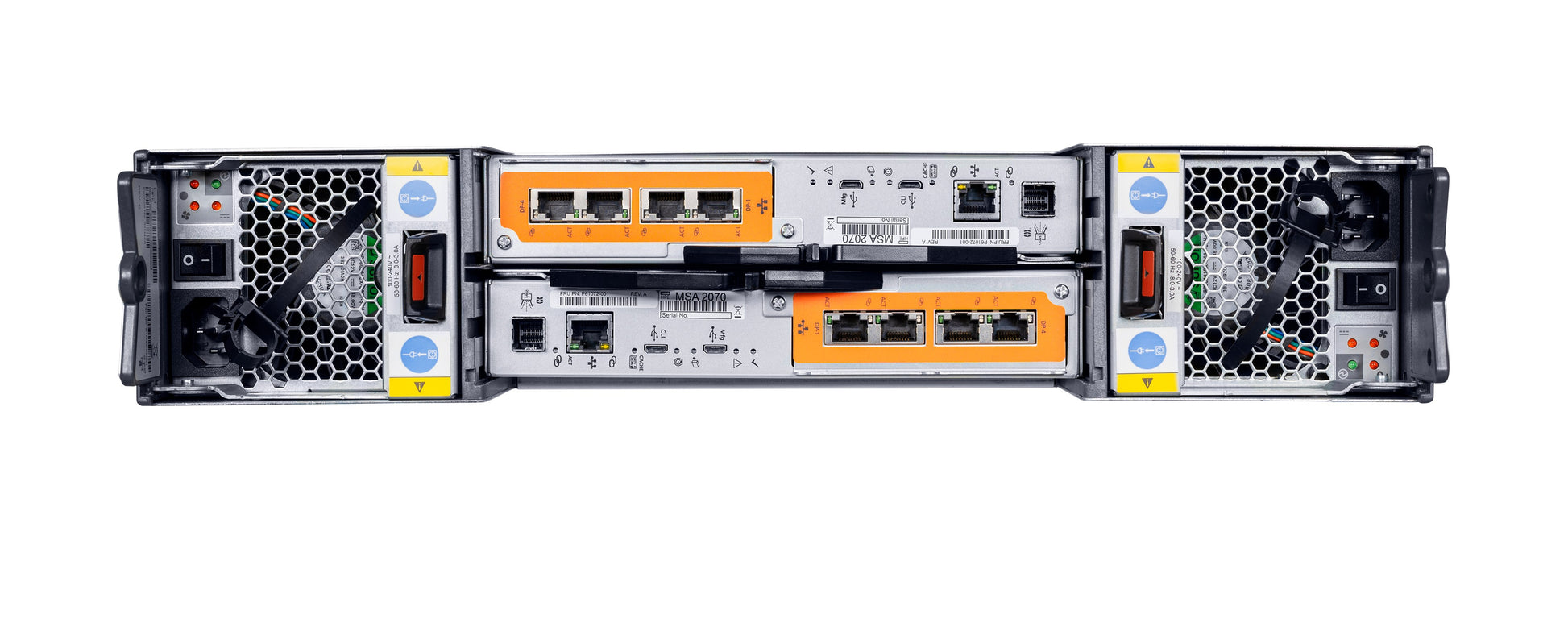 HPE MSA 2070 – Rack 2U SAN – 4×16Gb FC, für HDD/SSD