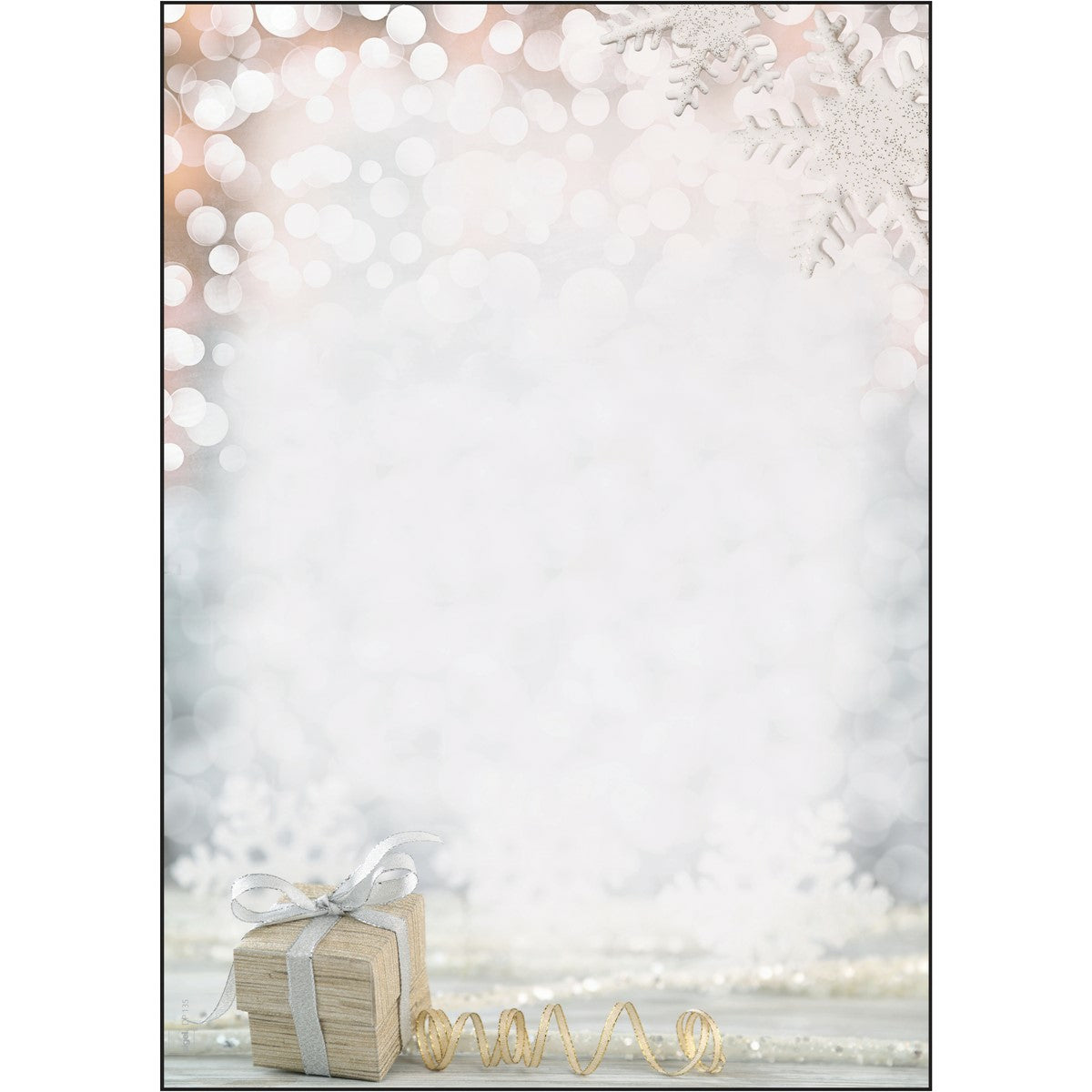 Sigel Motivpapier, Christmas Surprise, mehrfarbig, A4, 90 g/m², 100 Blatt, FSC
