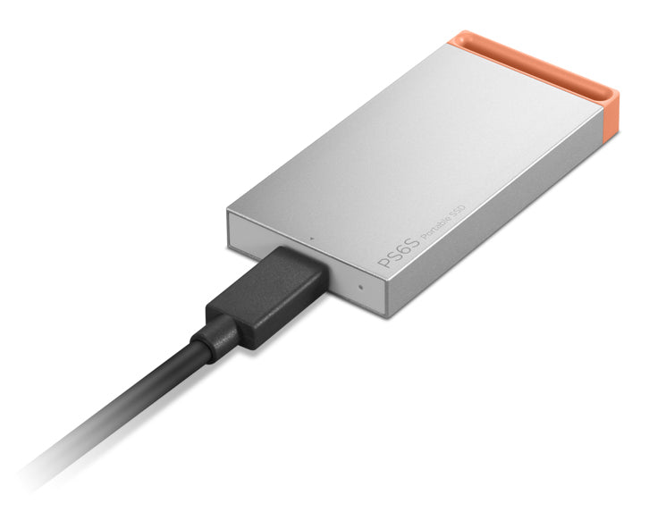 Lenovo Externe Solid State Drive 2 – 2 TB, USB-C 3.2 Gen 2, 550/500 MB/s, Grau