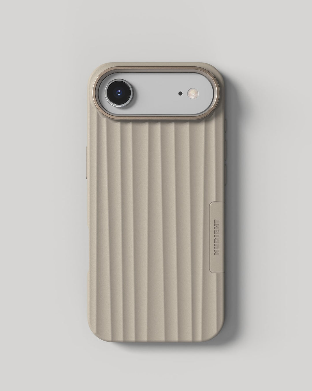 NUDIENT Backcover – für Apple iPhone 17 Air – beige – Kunststoff, MagSafe-kompatibel
