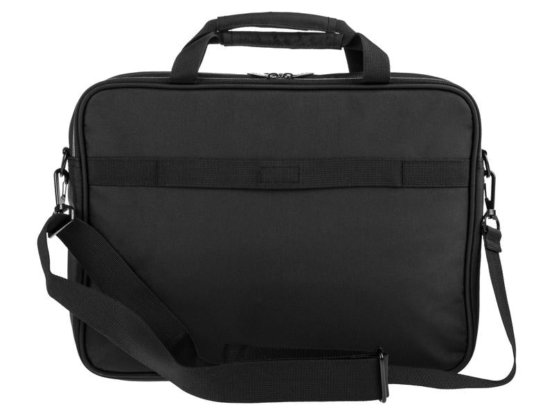 ONIT Notebook-Tasche bis 15,6" – Trolley-Band, 600D rPET – Schwarz