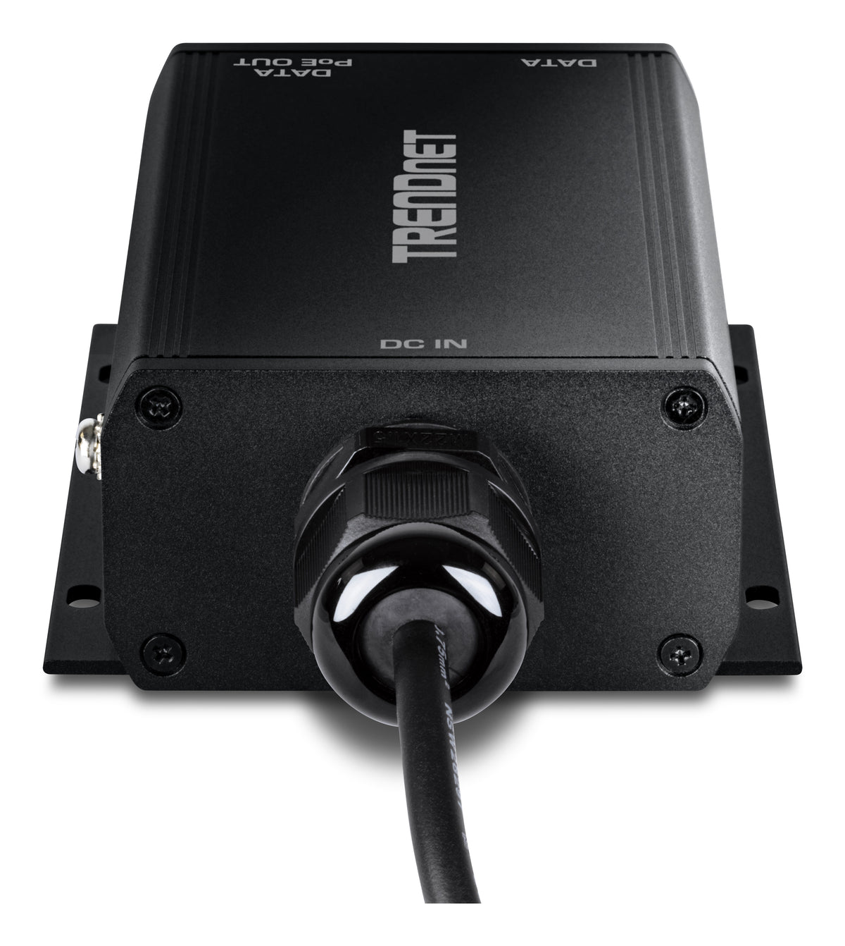 TRENDnet TI-O119GI PoE-Injektor – 95 W PoE++ (IEEE 802.3bt), 2× Gigabit (1× PoE), IP67, Wandmontage