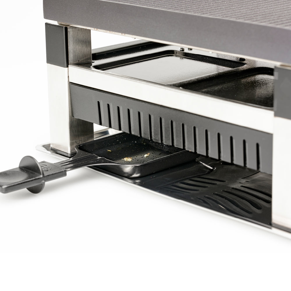 Solis Tischgrill 7910 – 4 Personen, Antihaftbeschichtet, 1020 W – Schwarz/Edelstahl