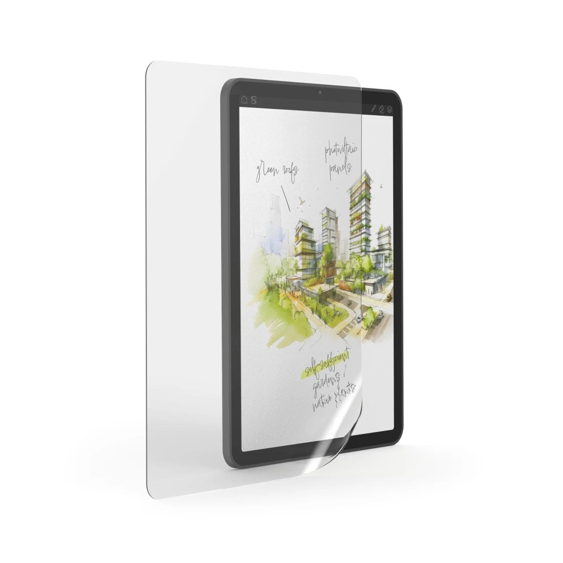 Hama Displayschutz (Folie), Papierähnliches Schreibgefühl – für iPad Air 11
