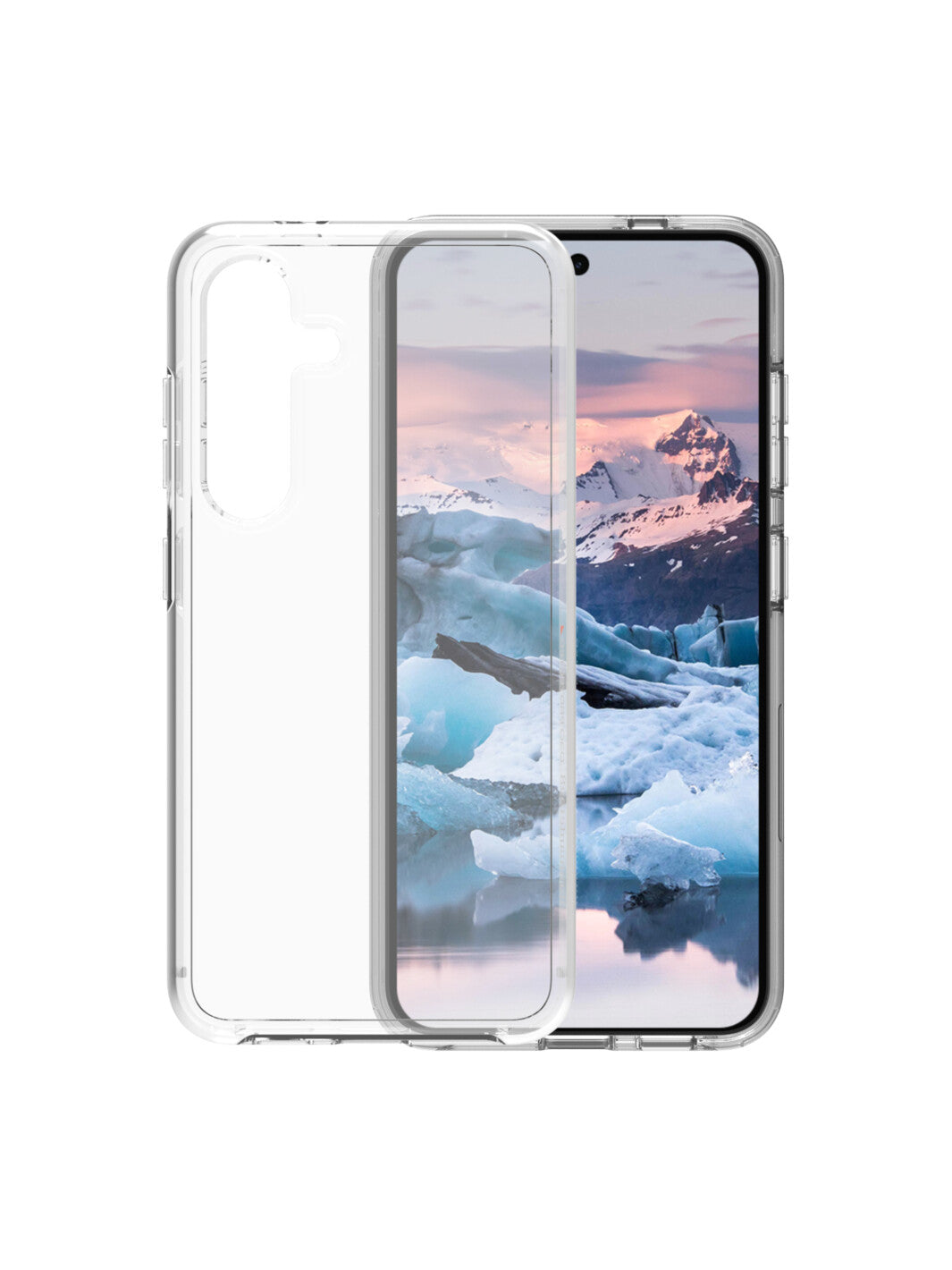 dbramante1928 Iceland Ultra D3O Backcover – für Samsung Galaxy S24+, Recycling-Kunststoff, Transparent
