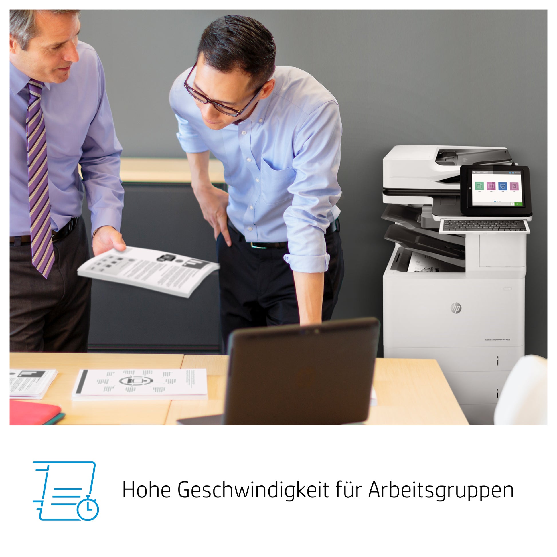 HP Laserjet Enterprise Flow M636z – S/W Laser-MFP