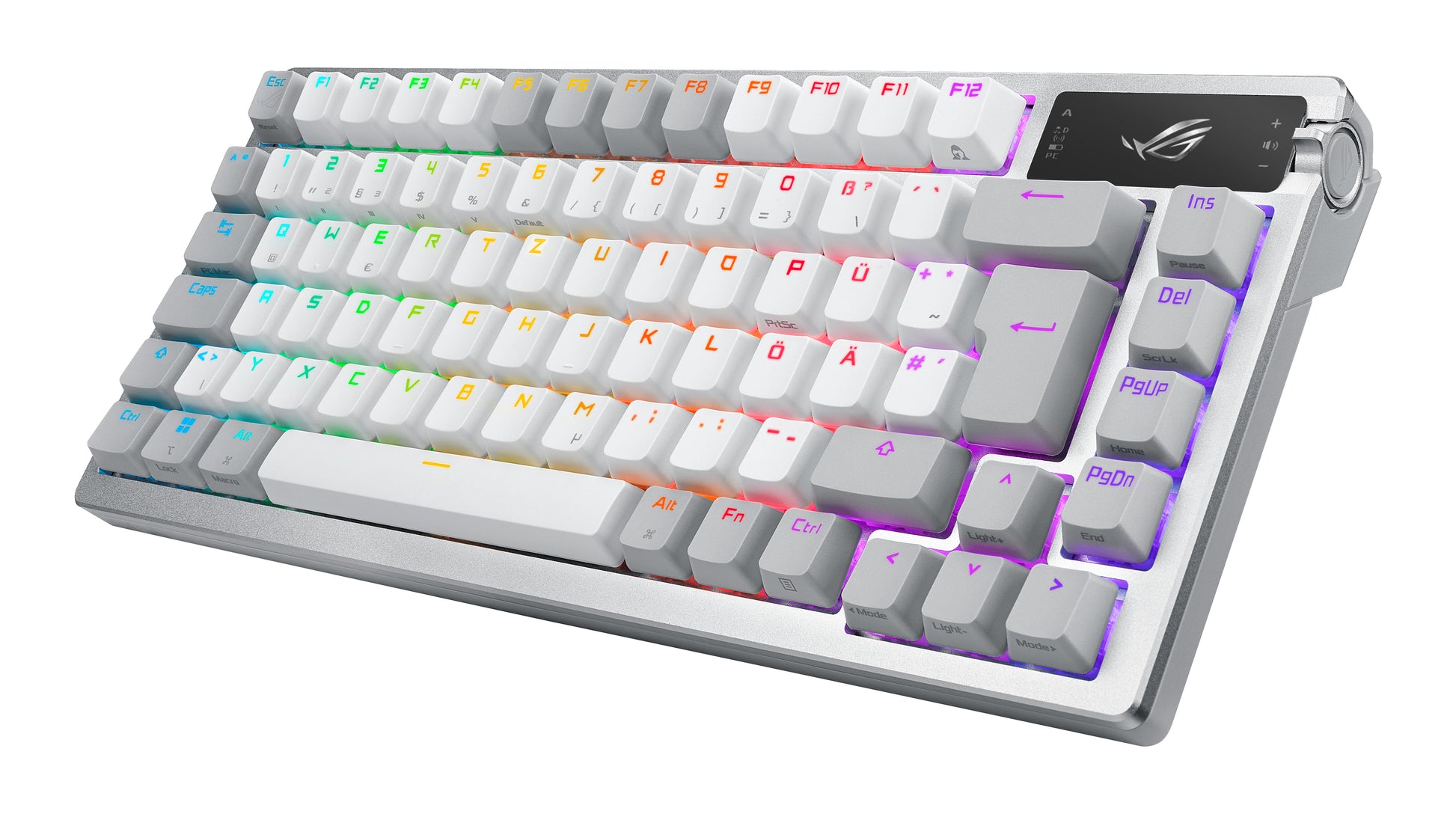 ASUS ROG Azoth – Tastatur, für Windows, Mac, weiss