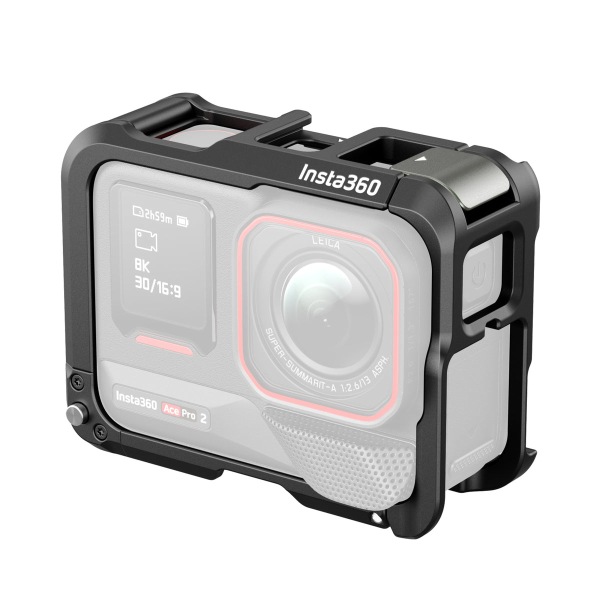 SmallRig Utility Frame Kamerakäfig – Aluminium, Schwarz – für Ace Pro, Ace Pro 2, Insta360