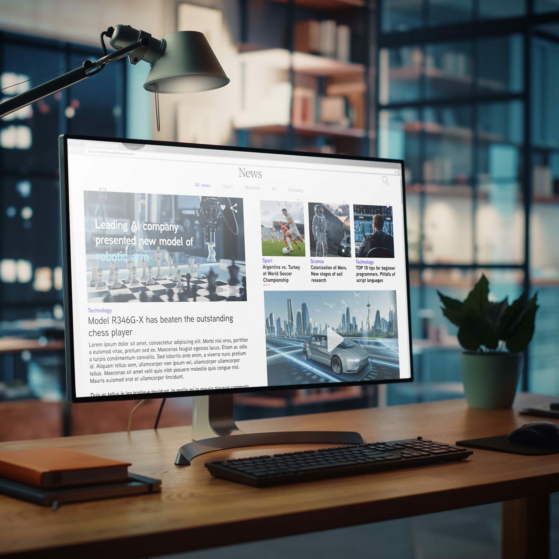 StarTech.com Displayschutz für 24" Monitore