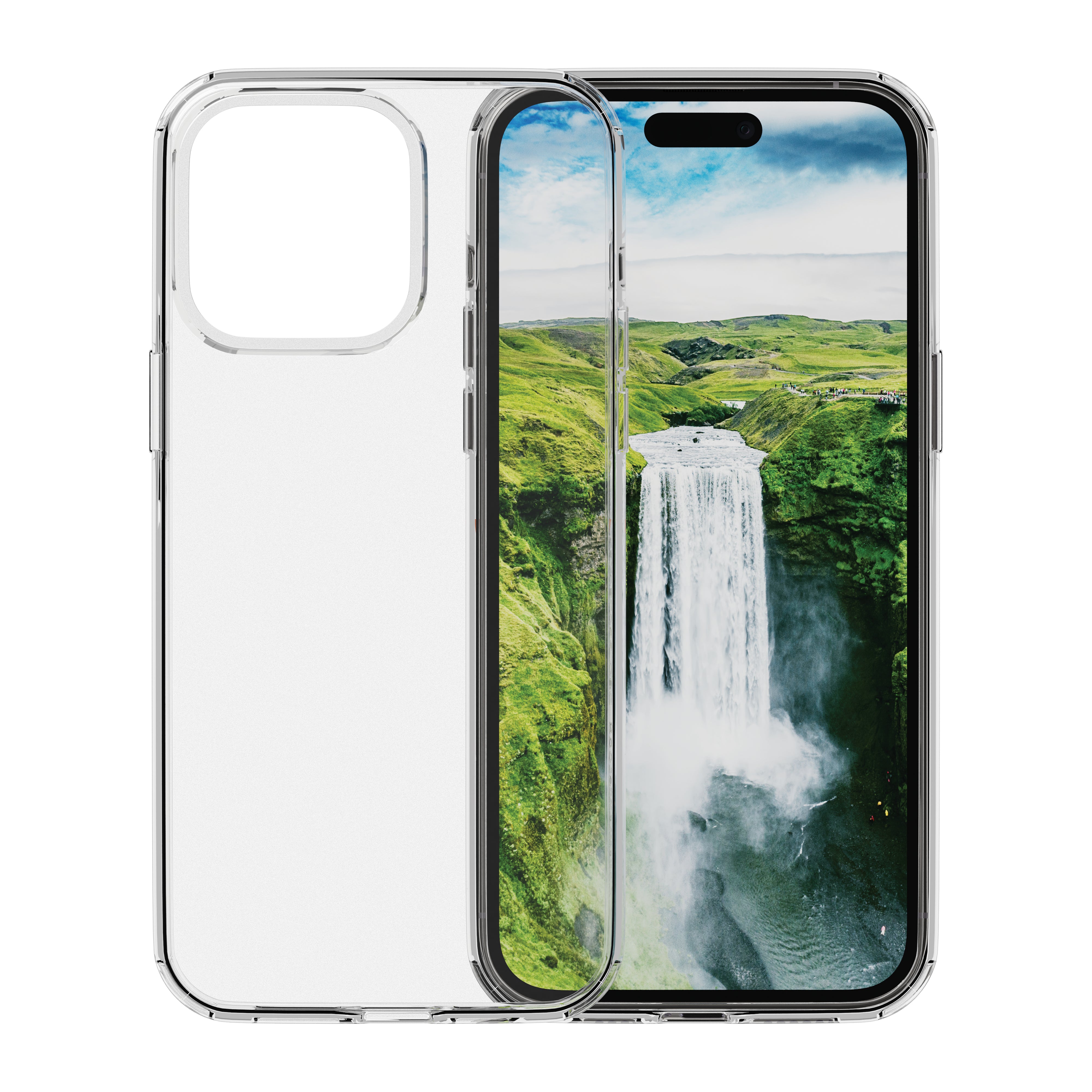 dbramante1928 Backcover – für Apple iPhone 15 Pro Max, Transparent, staub- und kratzresistent