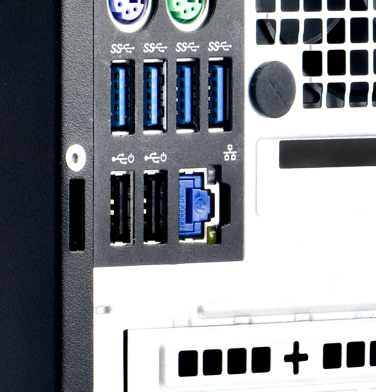 Smartkeeper NL03P1DB – Schnittstellenblockierung für RJ-45, 12er-Pack, Blau, 11,7×11,5×9,6 mm