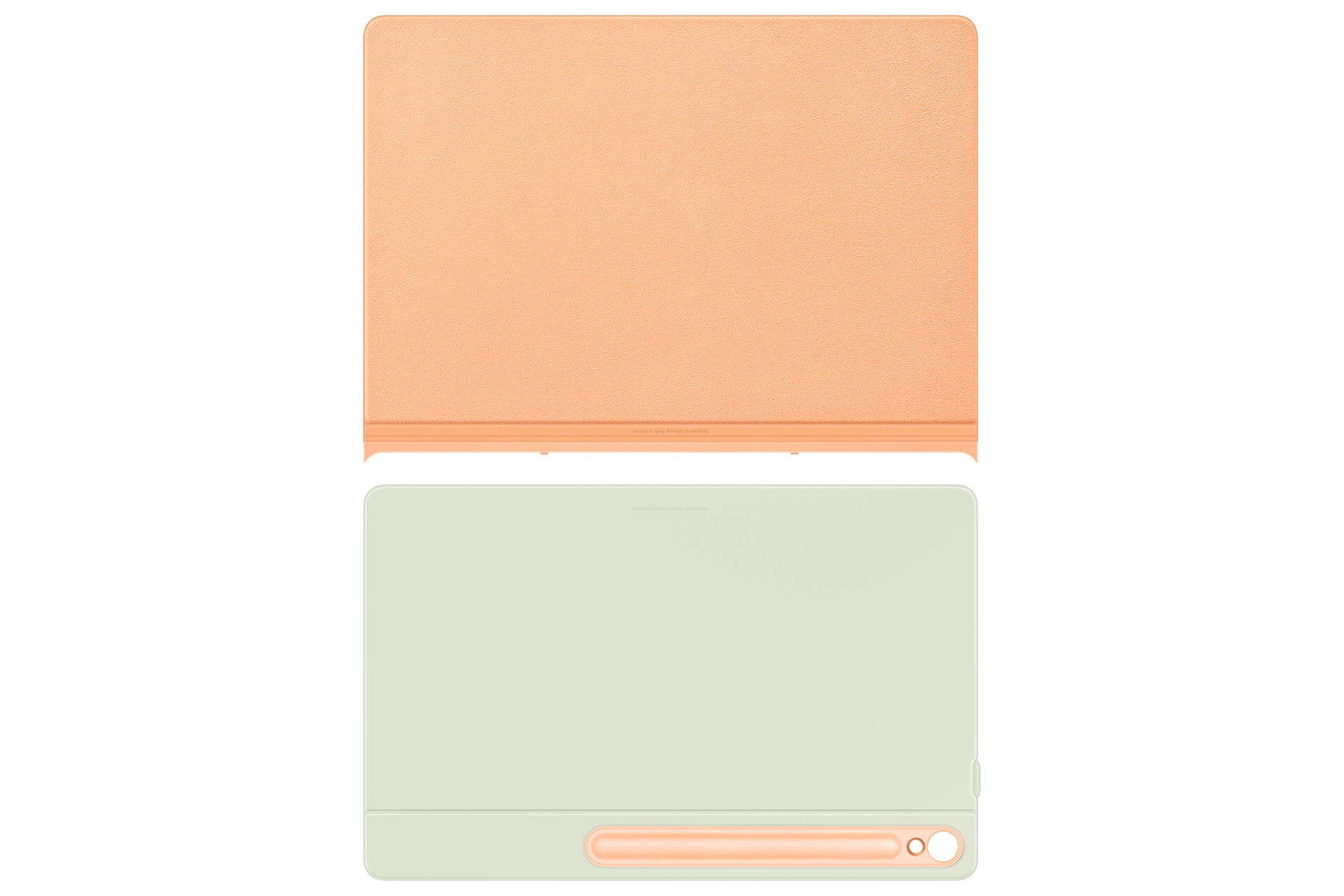 Samsung Smart Book Cover Tablet-Hülle für Galaxy Tab S10 FE+ 10,9" – Orange