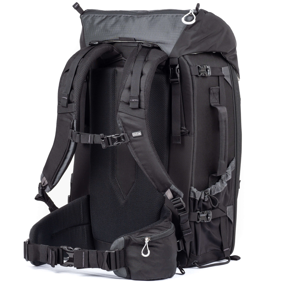 Think Tank FirstLight 46L+ Kamerarucksack – 46 l, 8 Objektive, wasserabweisend – für DSLR, Drohnen – Schwarz