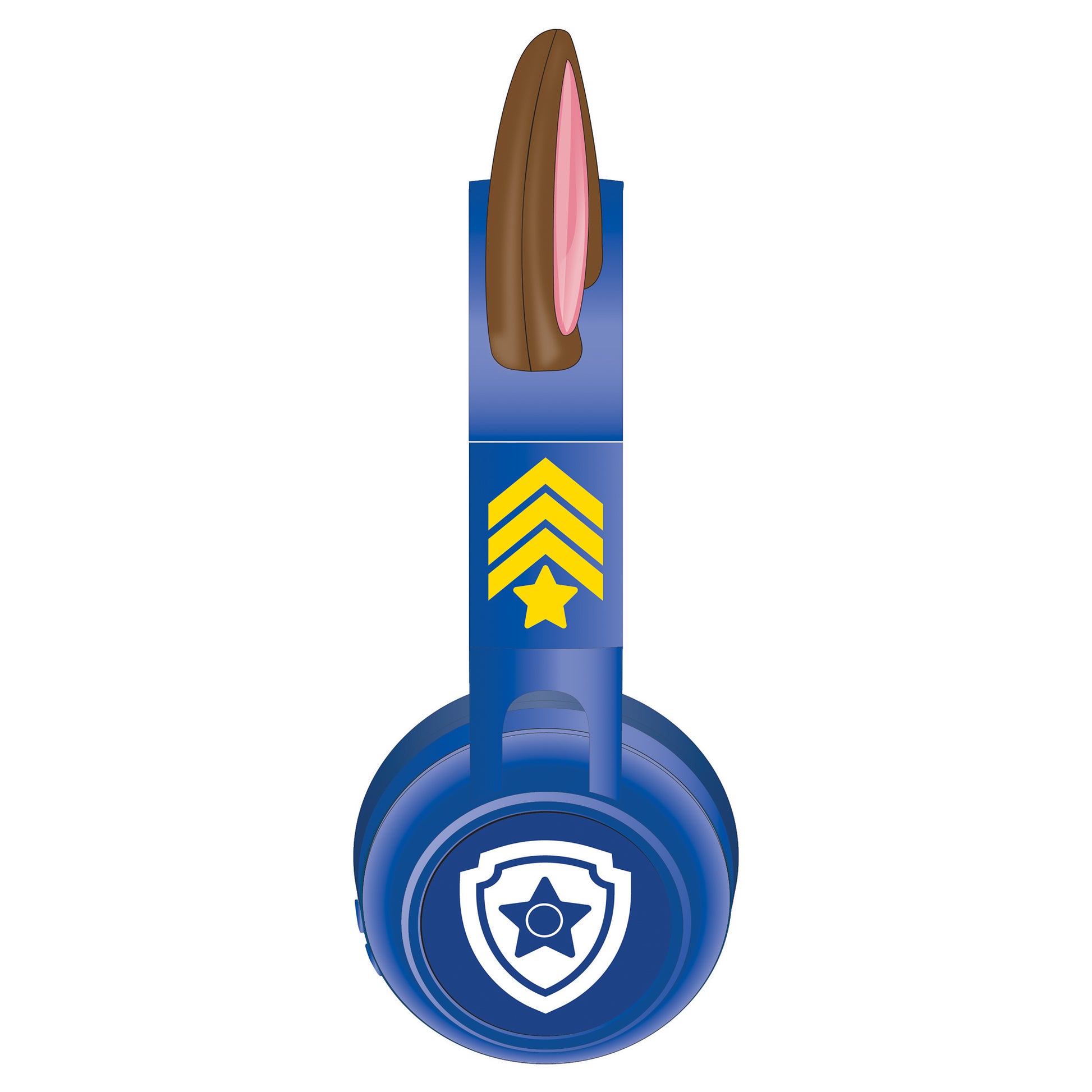 Lexibook PAW Patrol HPBT015PA – 2-in-1 faltbare Kopfhörer – Bluetooth, mit Mikrofon, 3,5 mm, USB-C – Rot/Gelb
