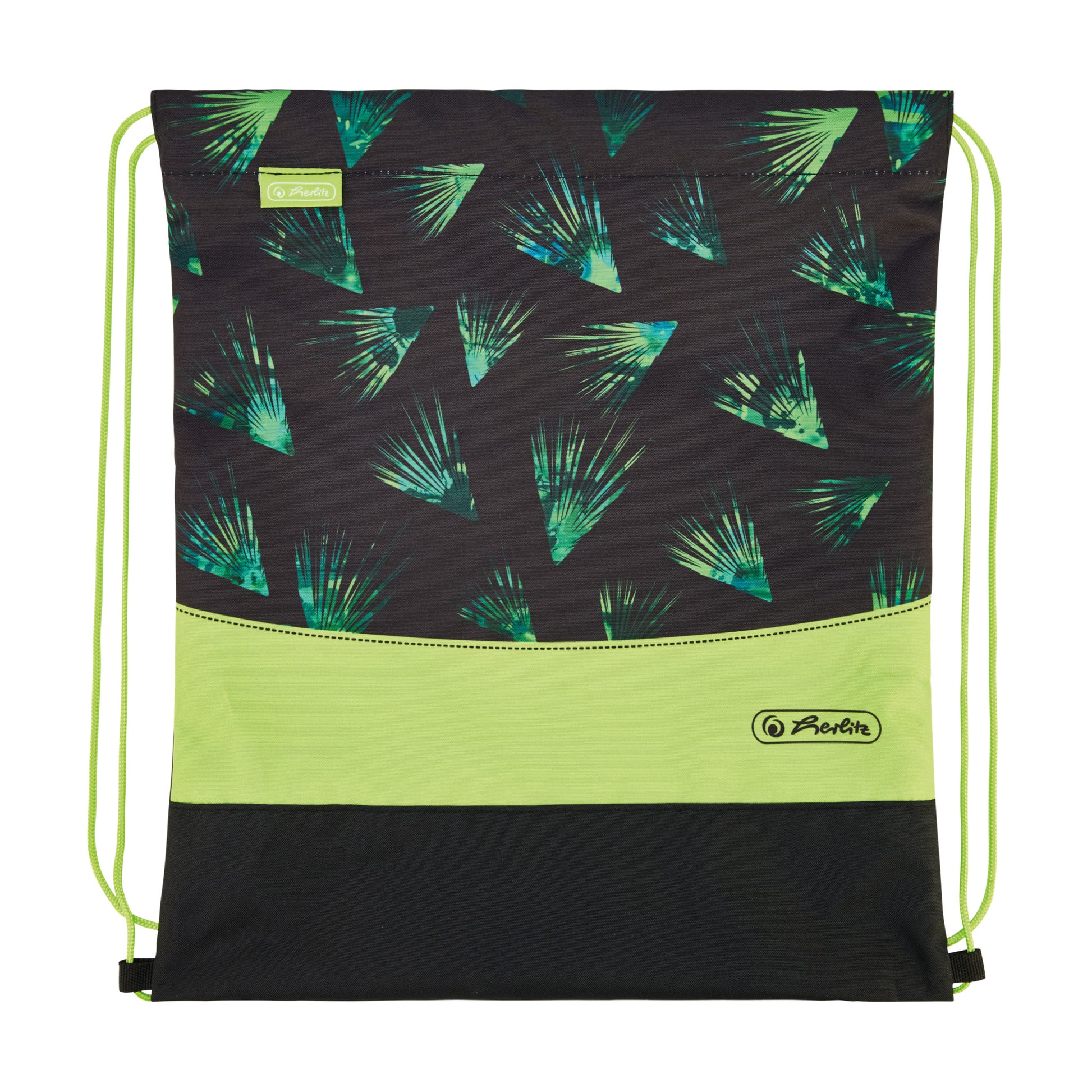 Herlitz UltraLight XL Plus – Schulrucksack-Set, Jungle Explorer, 22 l, 32×39×25 cm, mit Pompon