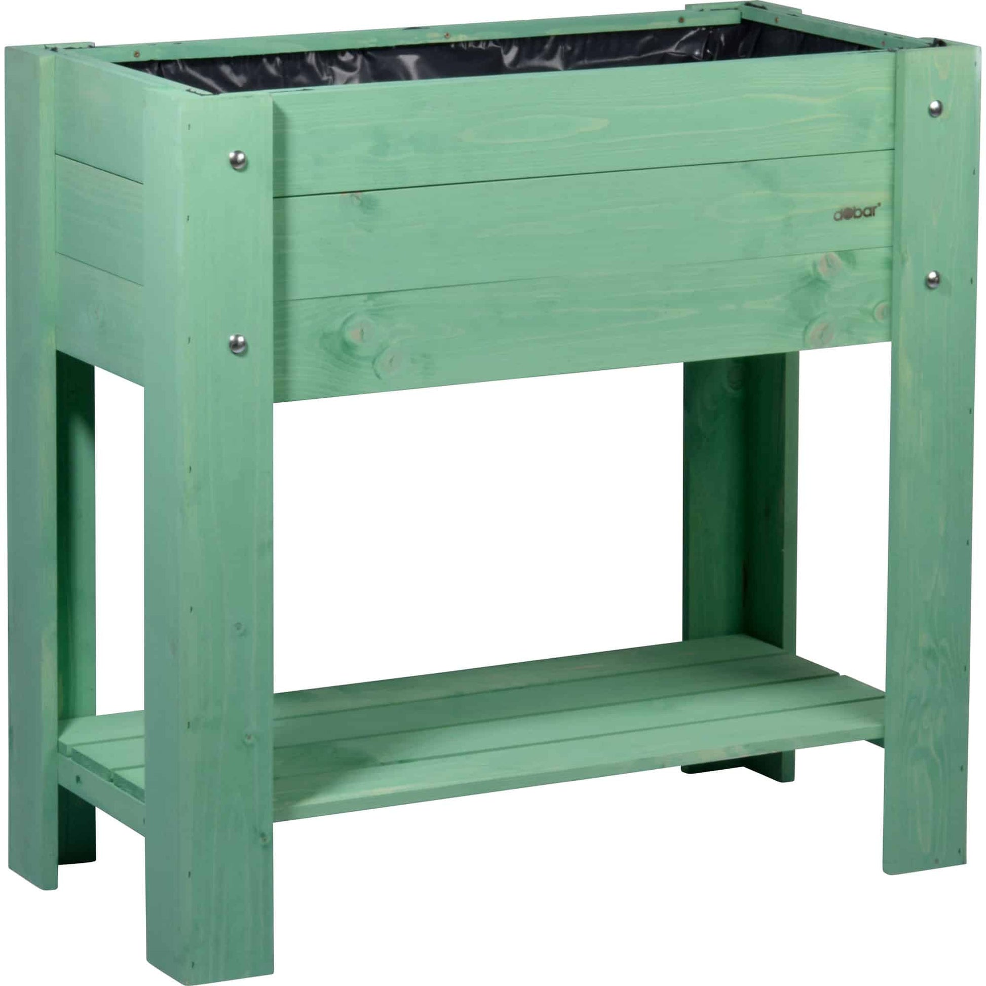 Dobar Hochbeet Urban – 80,3 × 40 × 78,4 cm, Kiefernholz, Grün