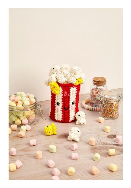 DMC Häkelset Amigurumi – Smiley – Baumwolle, weiss