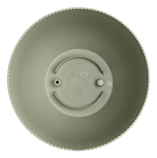 elho Pflanzkübel – Ø 47 × 40 cm – 55 l – Kunststoff, Grün
