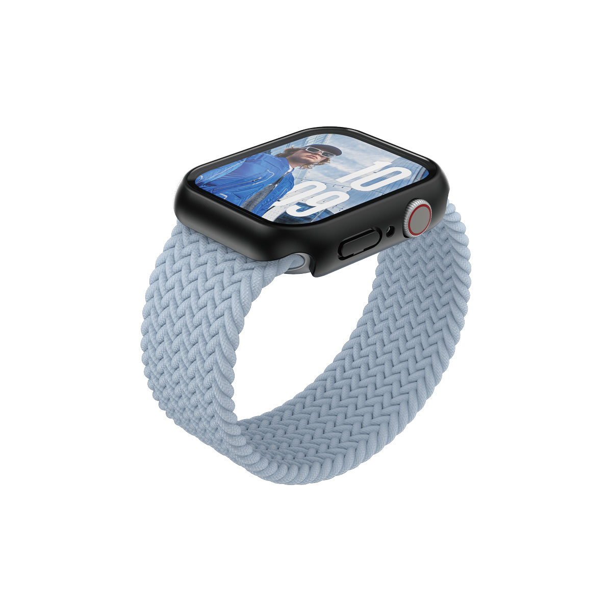 PanzerGlass Full Body (Slim) Displayschutz für Apple Watch Series 10 42 mm, Schwarz, 1 Stück
