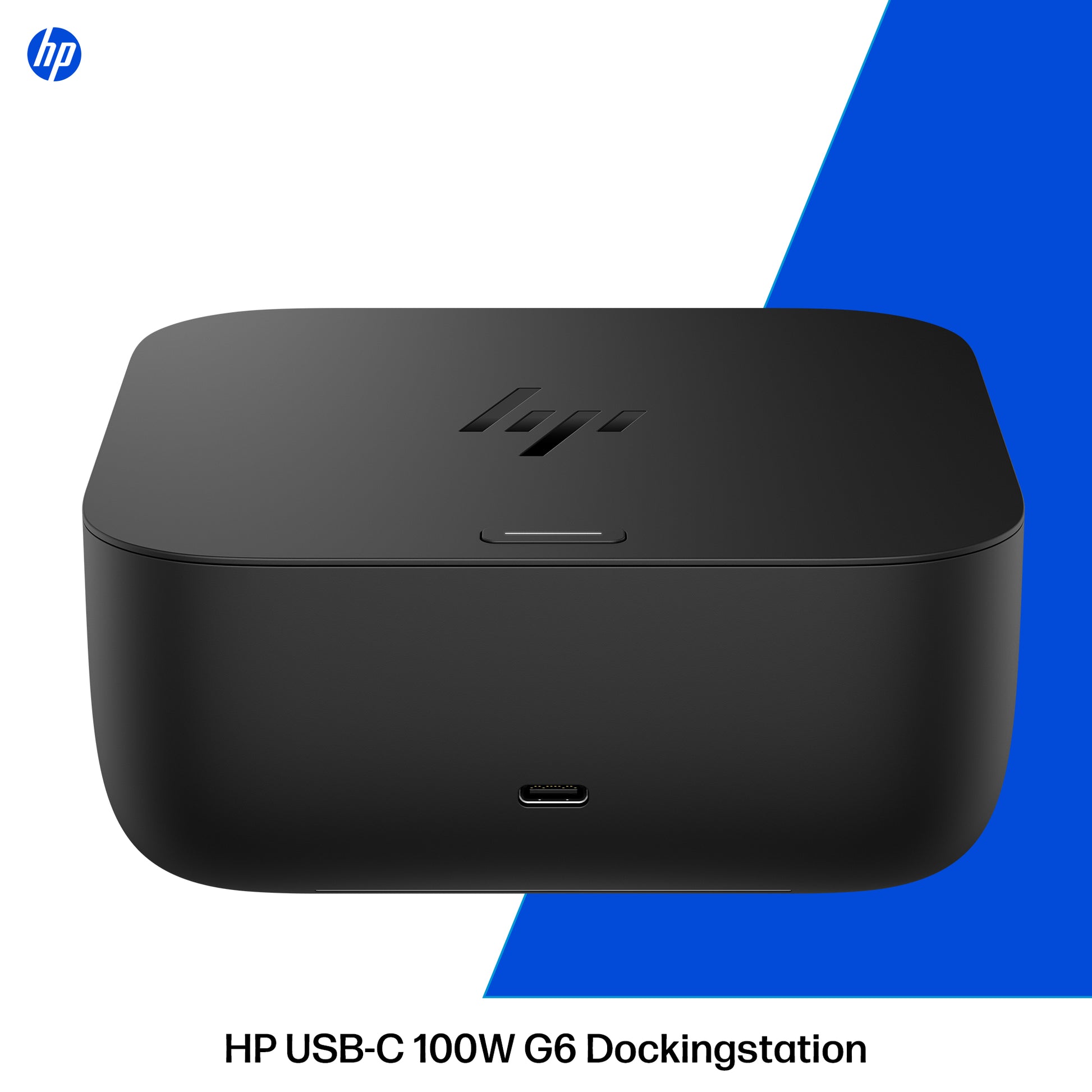 HP G6 Dockingstation – USB-C, 2× DP, 1× HDMI, 3× USB-A, 100 W PD, 2,5GbE, für Windows/Mac/ChromeOS
