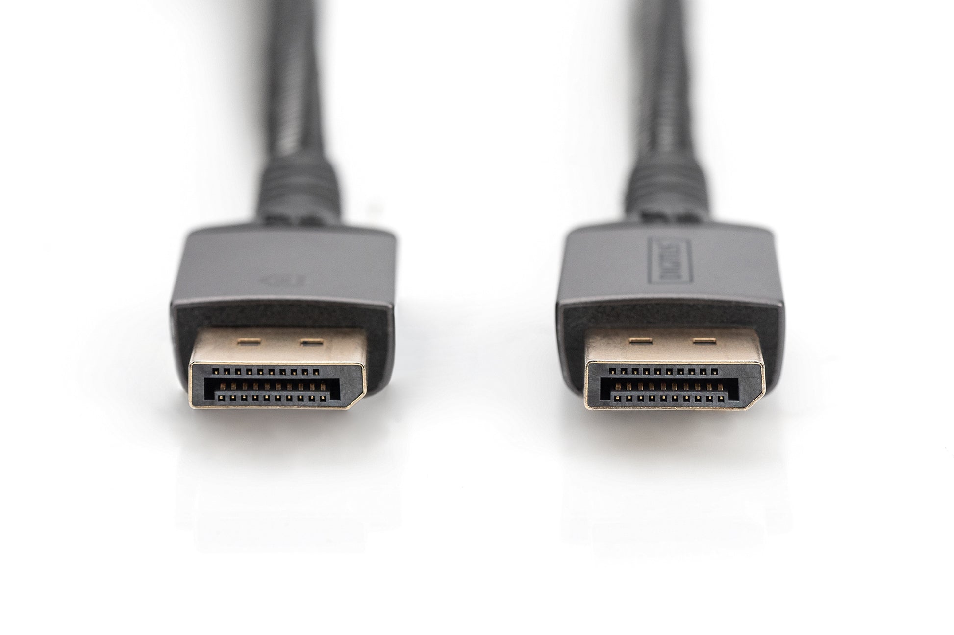 Digitus DisplayPort-DisplayPort Kabel – 1 m, DisplayPort 1.4, 7680×4320 Pixel, rund, schwarz