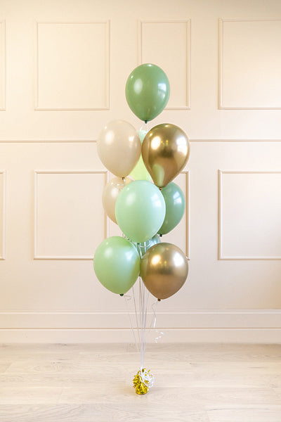 PartyDeco Luftballons Geburtstag – mehrfarbig – Ø 30 cm – Latex – 10 Stk