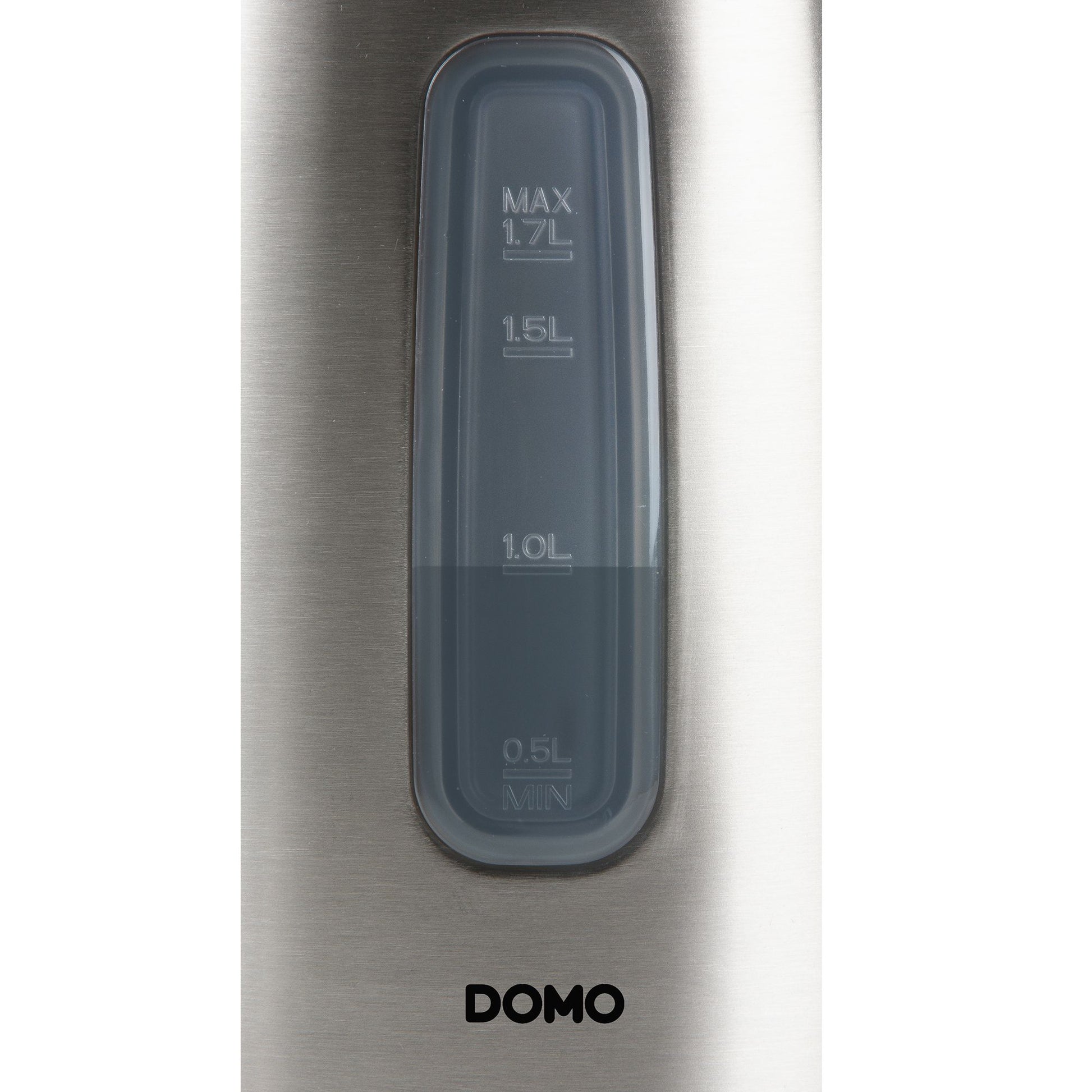 Domo Wasserkocher – 1,7 l, Edelstahl, Anthrazit, DO9268WK