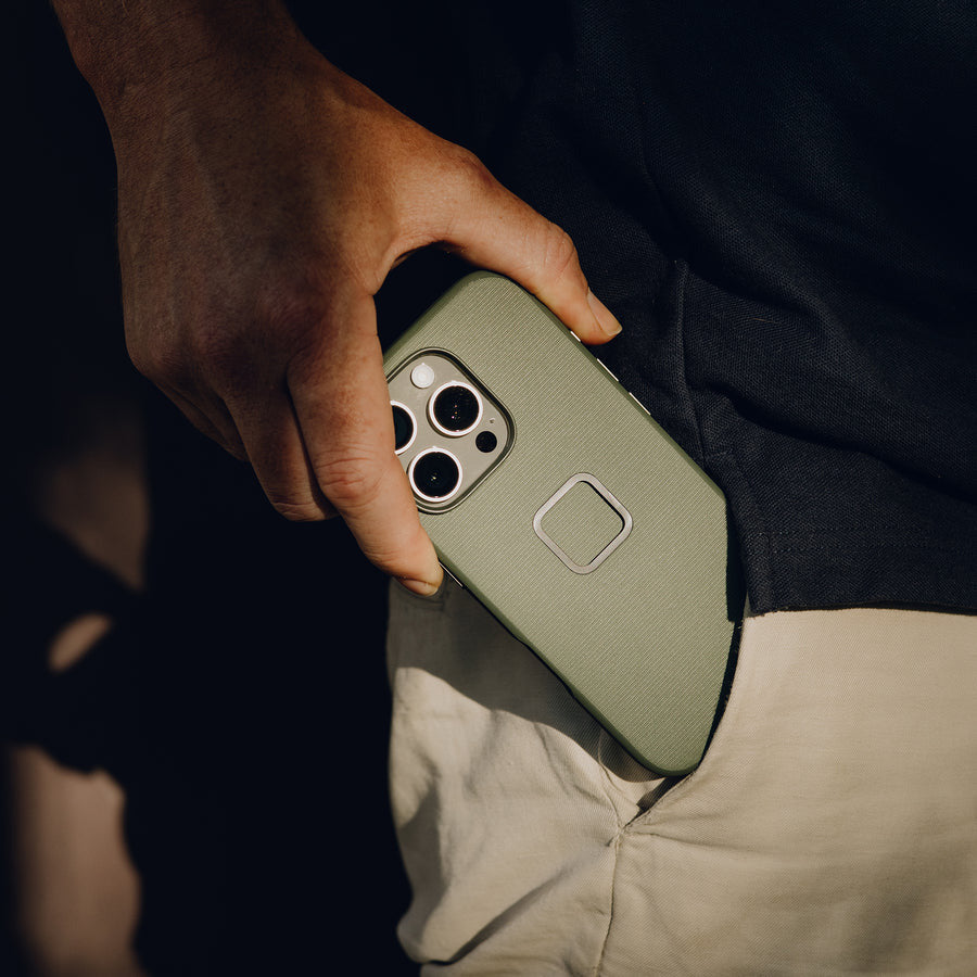 Peak Design Everyday Loop Backcover – für Apple iPhone 16 Pro Max, PC+TPU, Salbei, bis 2 m Sturzsicher
