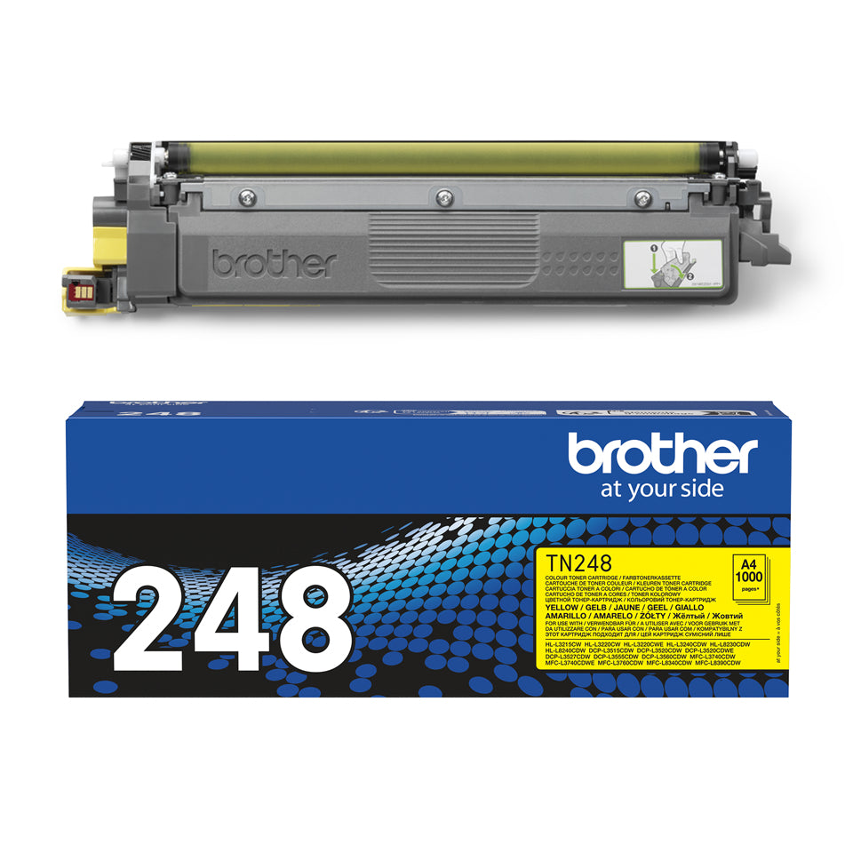 Brother Toner – Gelb, 1000 Seiten