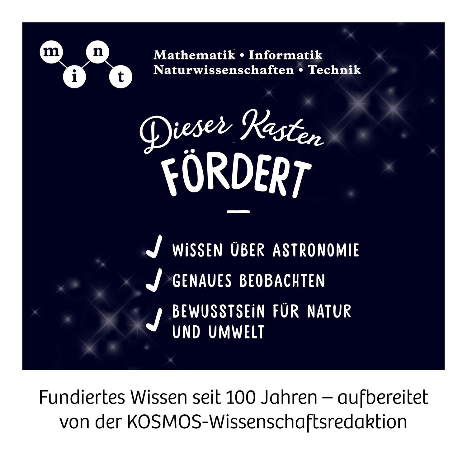 Kosmos Planetarium – Zimmer-Planetarium, 2 Projektoren, 4 Bildscheiben, ab 8 Jahren