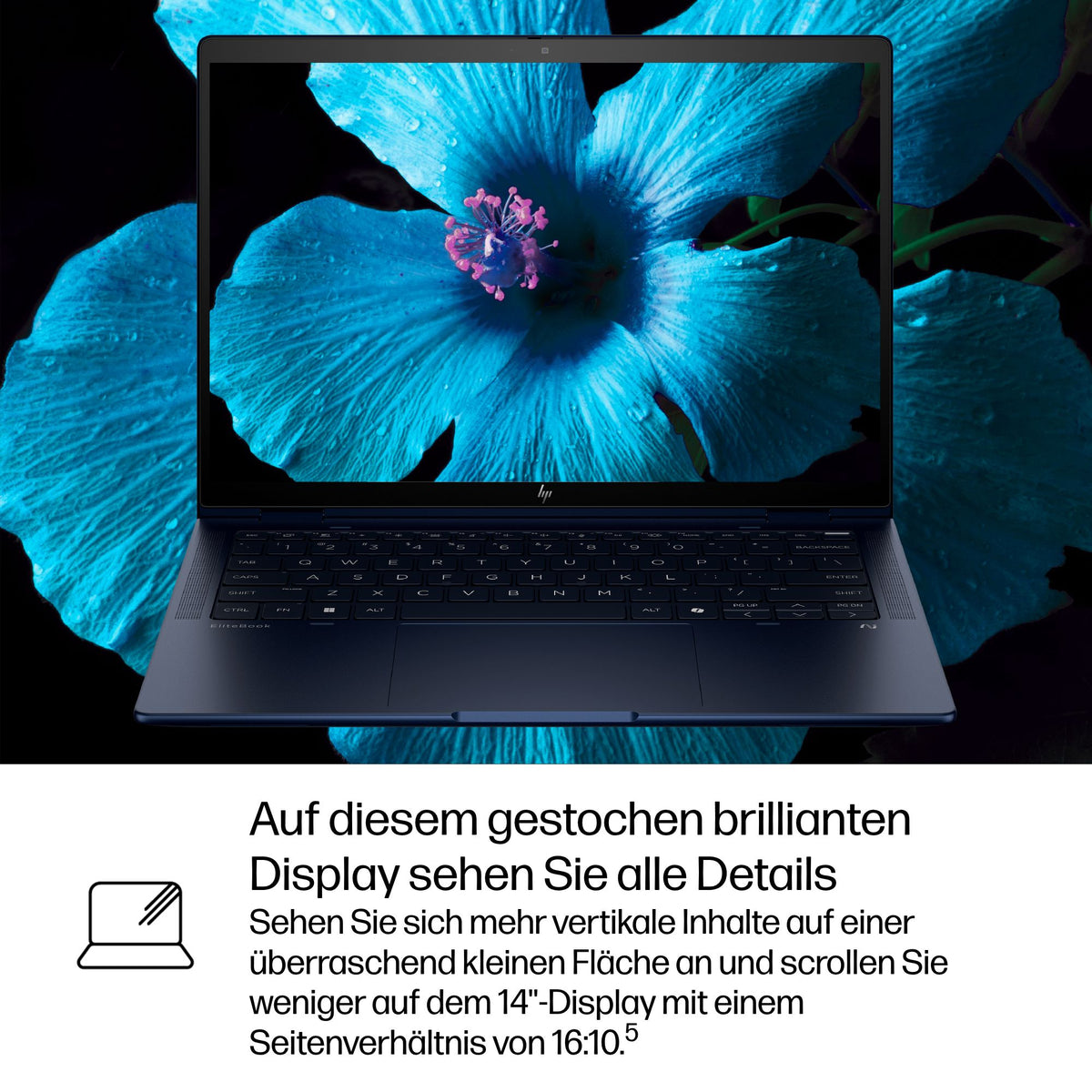 HP Elitebook X Flip G1I Next Gen – 14" WUXGA Touch, Core Ultra 7 258V, 32 GB, 1 TB SSD, 5G, Win 11 Pro