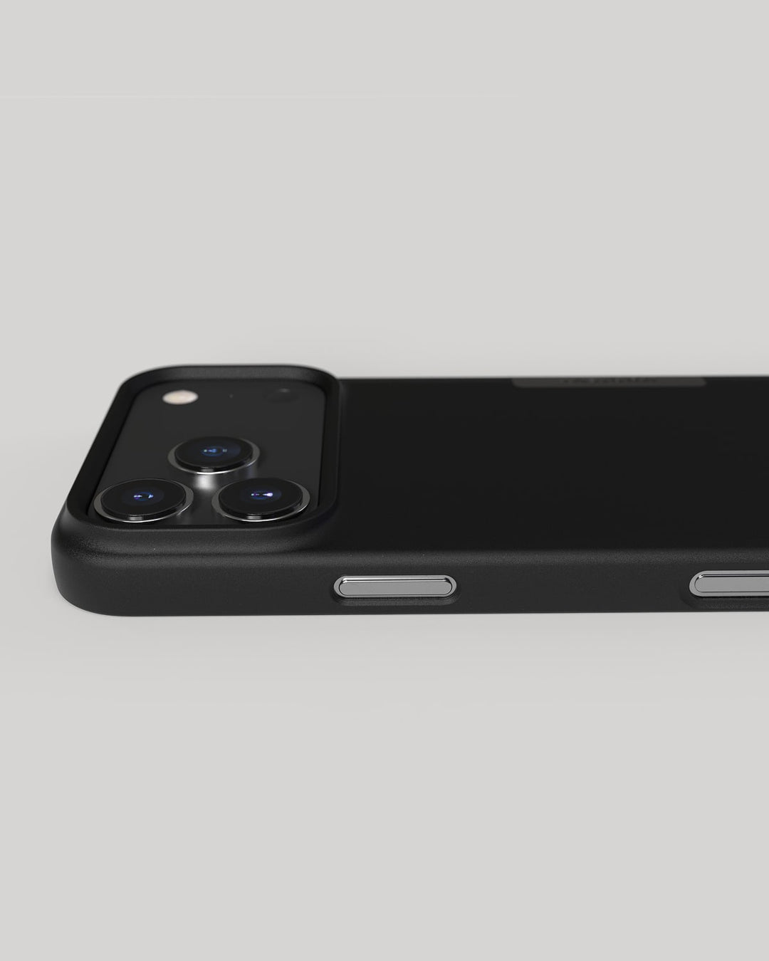 Nudient – Backcover – für Apple iPhone 17 Pro Max – schwarz – MagSafe-kompatibel