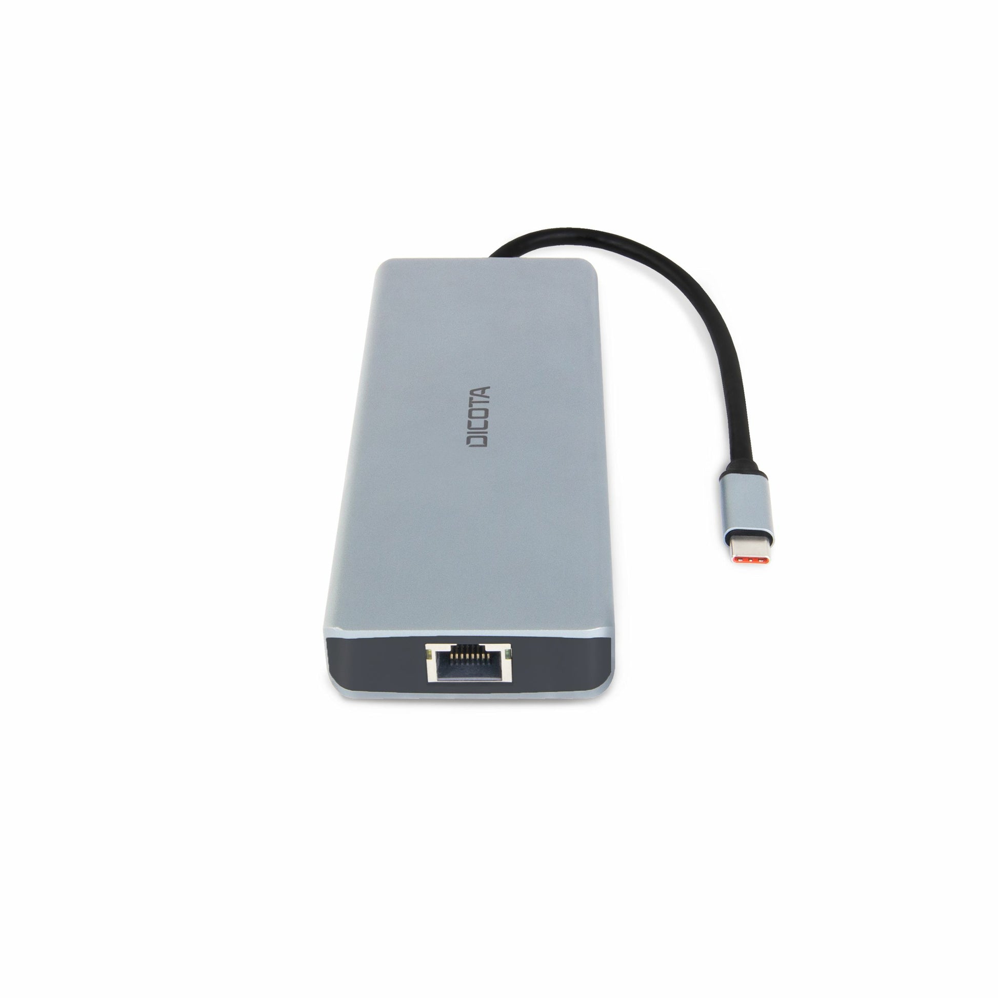 DICOTA D32065 Dockingstation – USB-C, 1× DP, 2× HDMI, 5× USB-A, 100 W PD, GbE, SD/microSD, 3,5 mm Audio