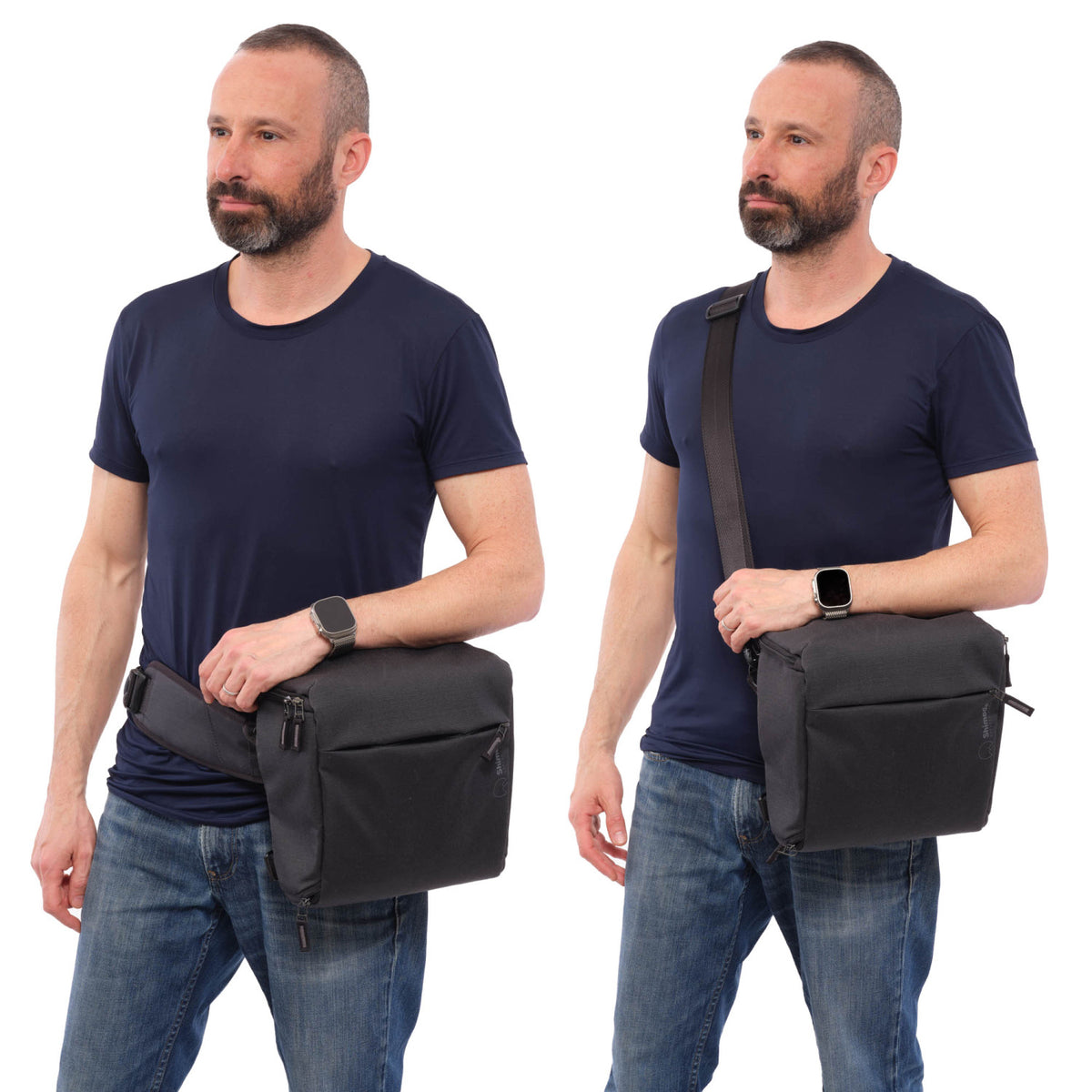 Shimoda Side Street 22 Kamerarucksack – 22 l Cordura – Anthrazit – für Notebooks bis 16"