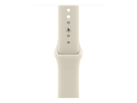 Apple 42 mm – Sportarmband, Sand, S/M