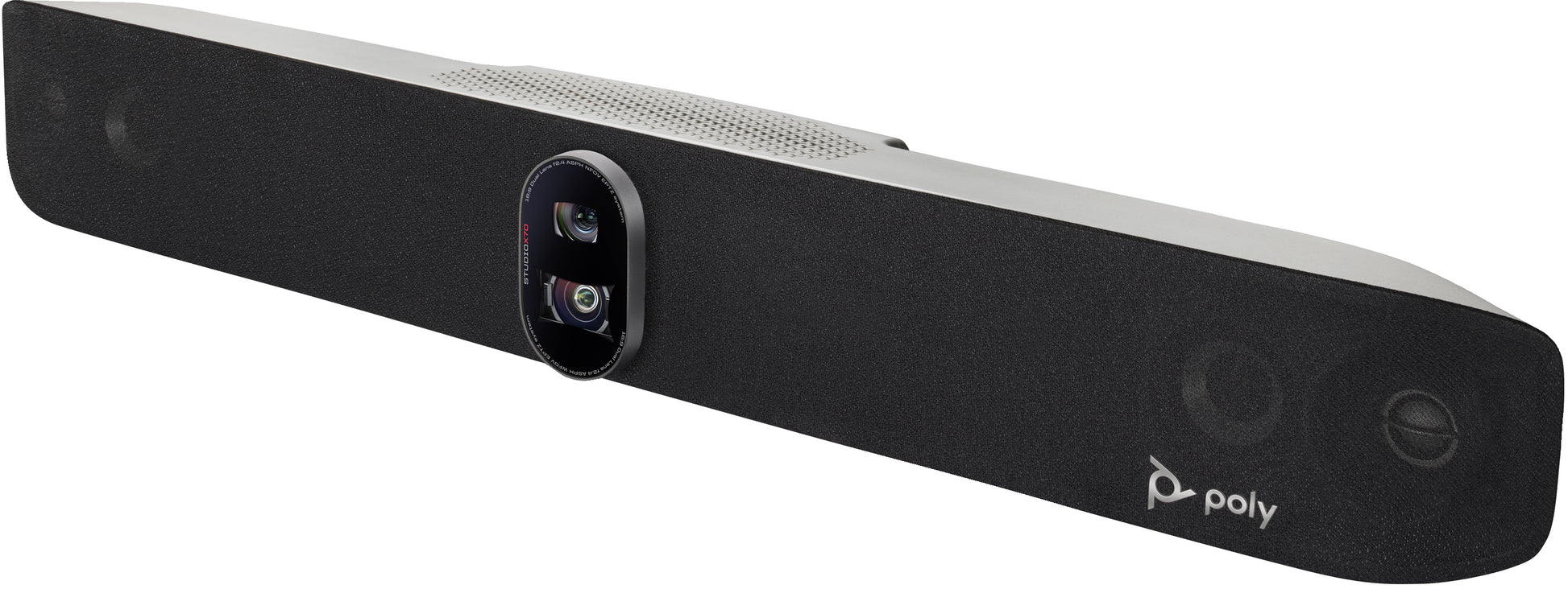 HP Poly Poly Studio X70 – 4K Ultra HD Videokonferenzsystem, 7,3× Digitalzoom, mit TC8-Controller, Schwarz