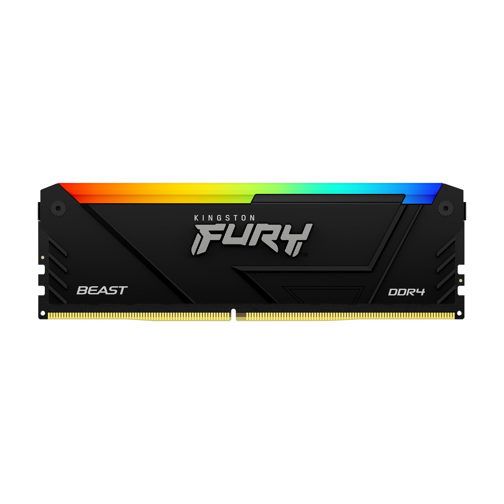 Kingston Technology Kingston FURY Beast RGB KF432C16BB2AK2-32 – 32 GB RAM, DDR4 3200 MT/s, 288-Pin DIMM, RGB