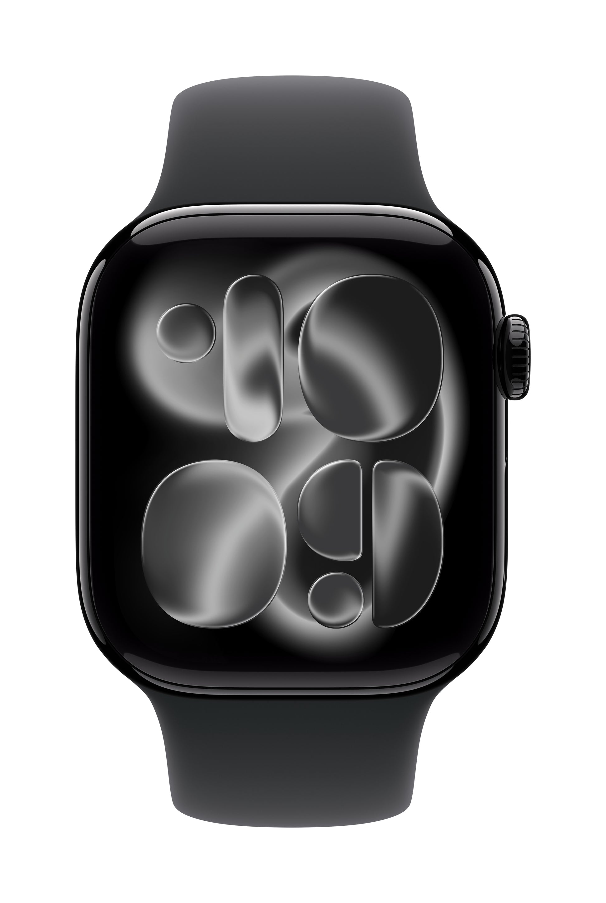 Apple Sportarmband, Schwarz, S/M, für Apple Watch