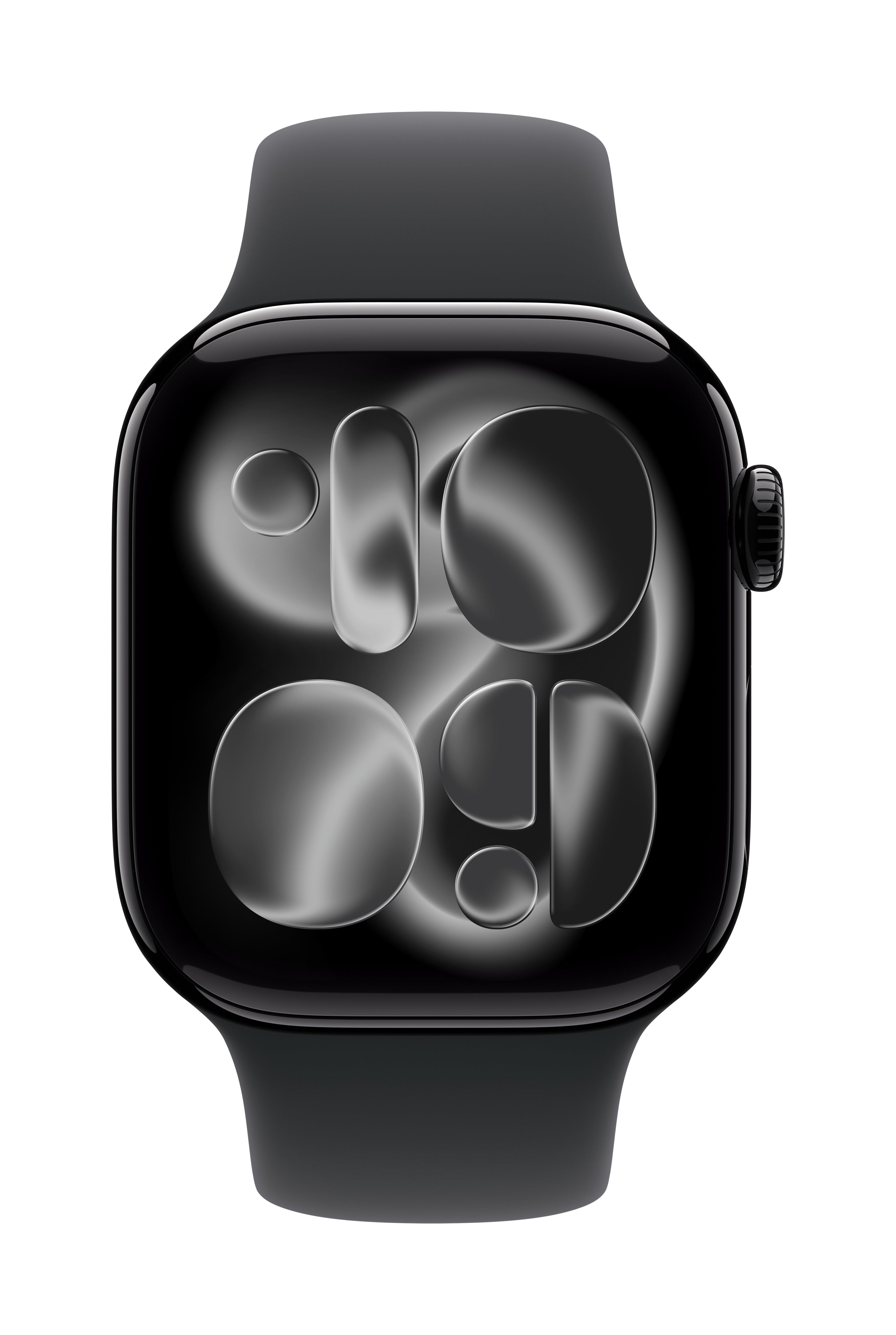 Apple Sportarmband, Schwarz, S/M, für Apple Watch