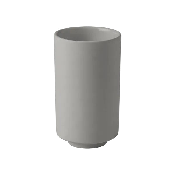 Blomus Zahnputzbecher SAYA – Ø7×13 cm, Keramik, Grau