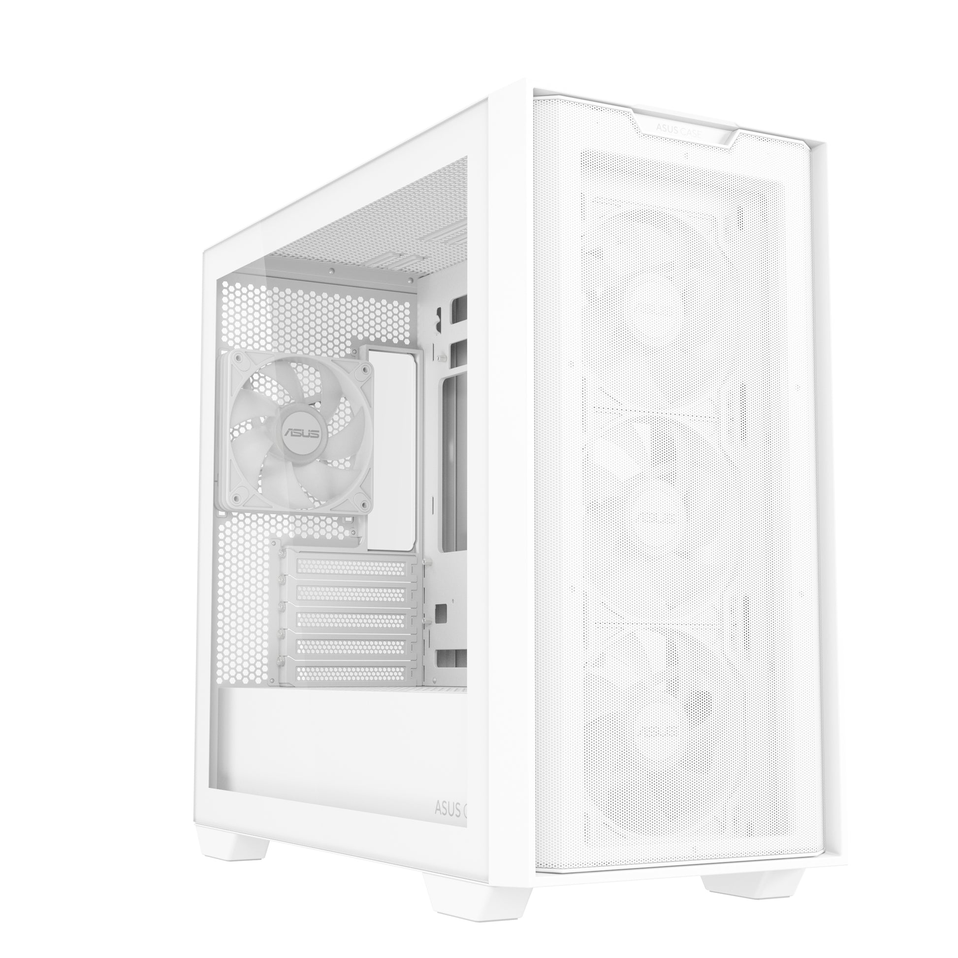 ASUS A21 PLUS – PC-Gehäuse – micro-ATX, Mini-ITX, Weiss, 3×120 mm vorne, 1×120 mm hinten, 465×220×430 mm