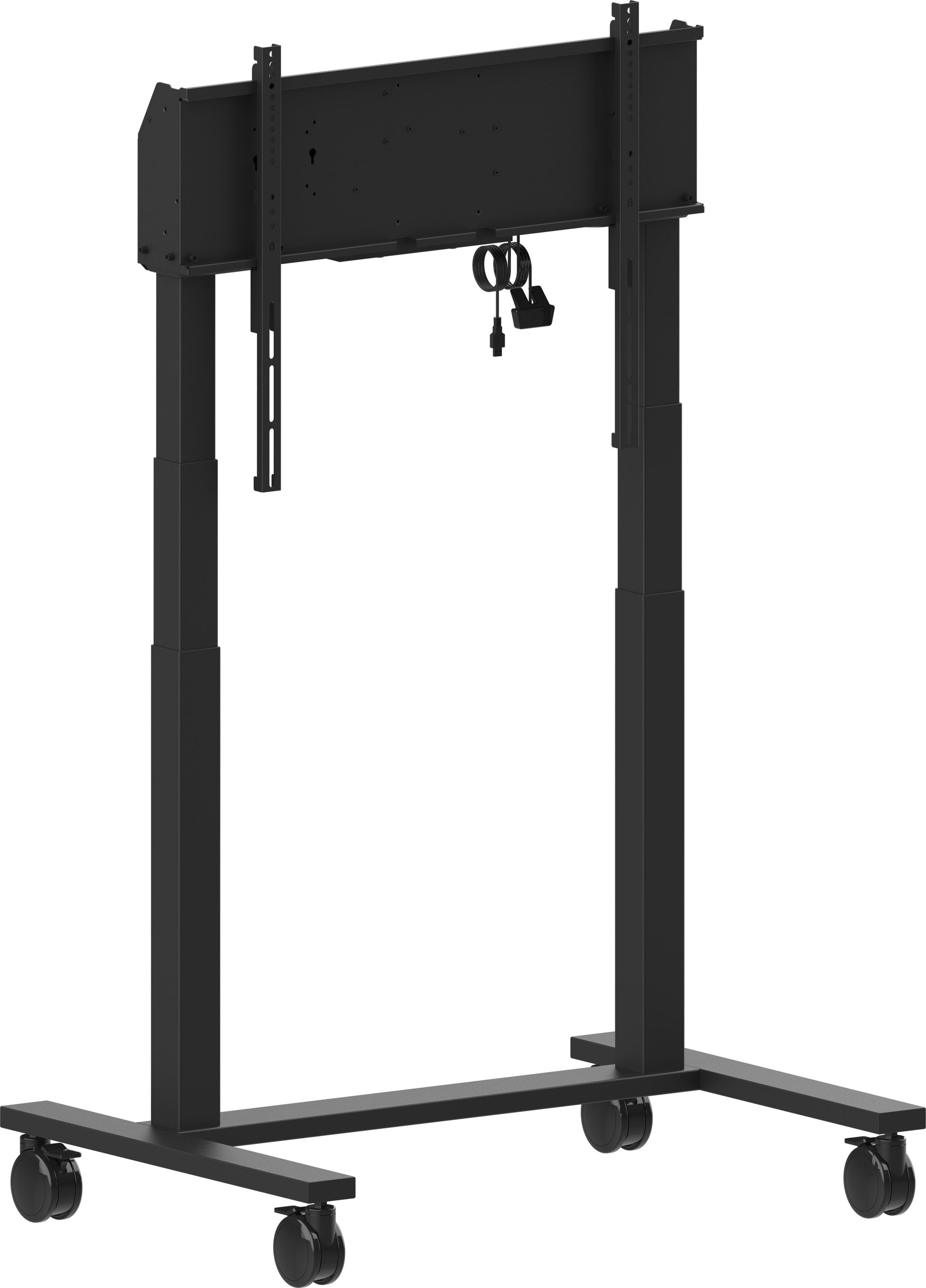 iiyama MD-CAR2031-B1 – Boden-Prospekthalter, für VESA 800 × 600 mm, schwarz, elektrisch höhenverstellbar