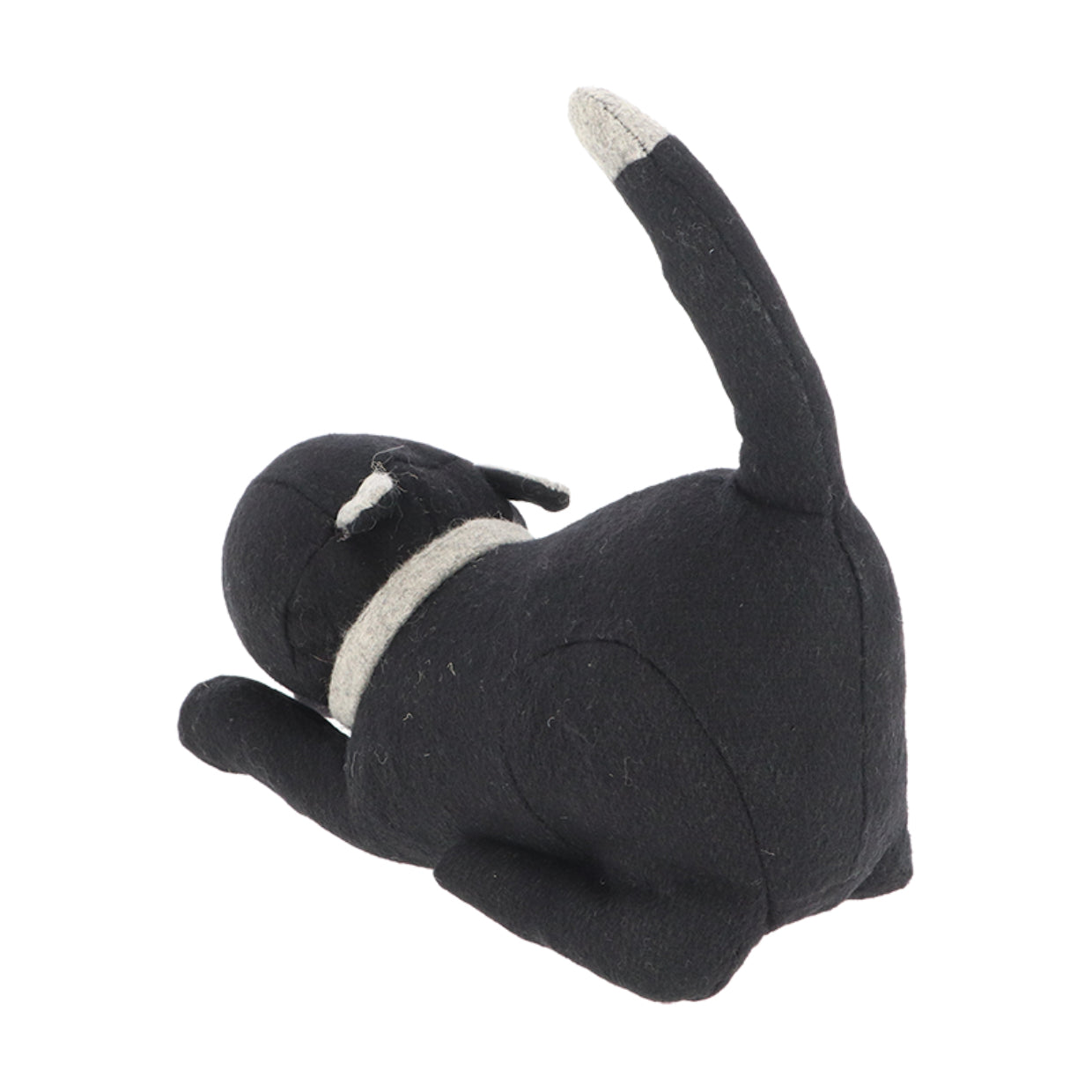 Esschert Design Türstopper – Filz/Marmor/Polyester – Schwarz – Ø 260 × H 270 mm