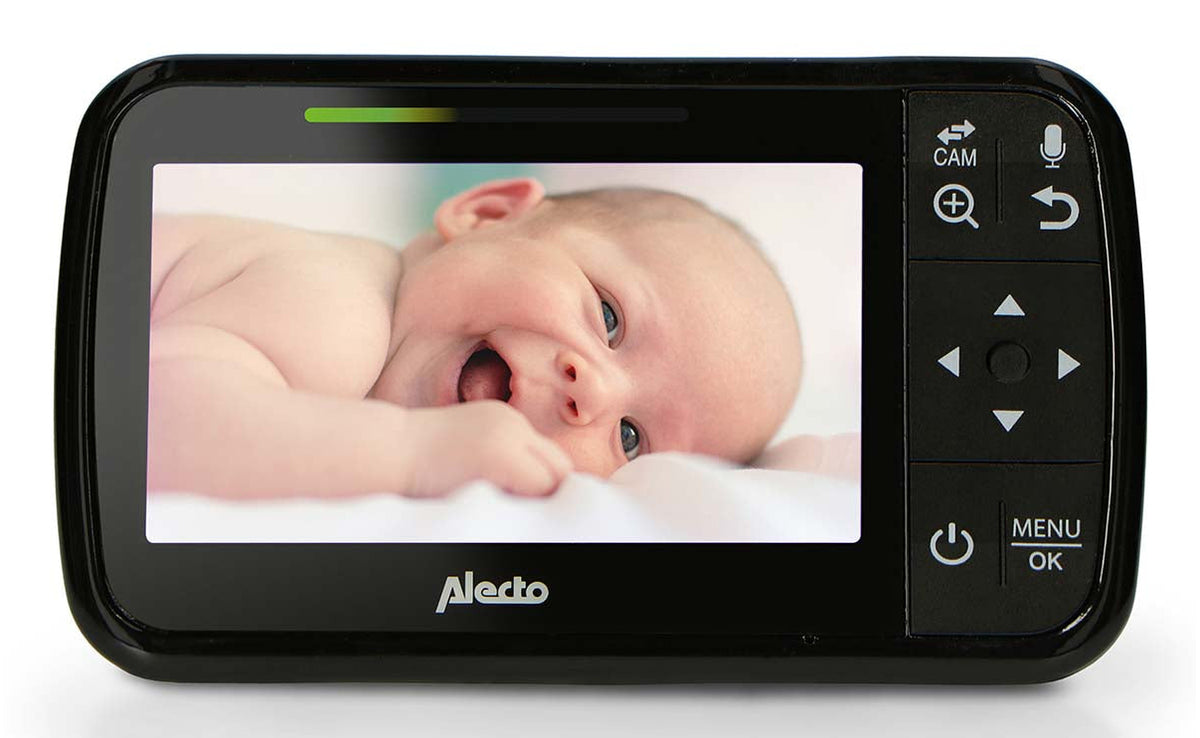 Alecto DVM149 Babyphone – 4,3" Bildschirm – Nachtsicht – 2-Wege-Audio – 10 h Akku
